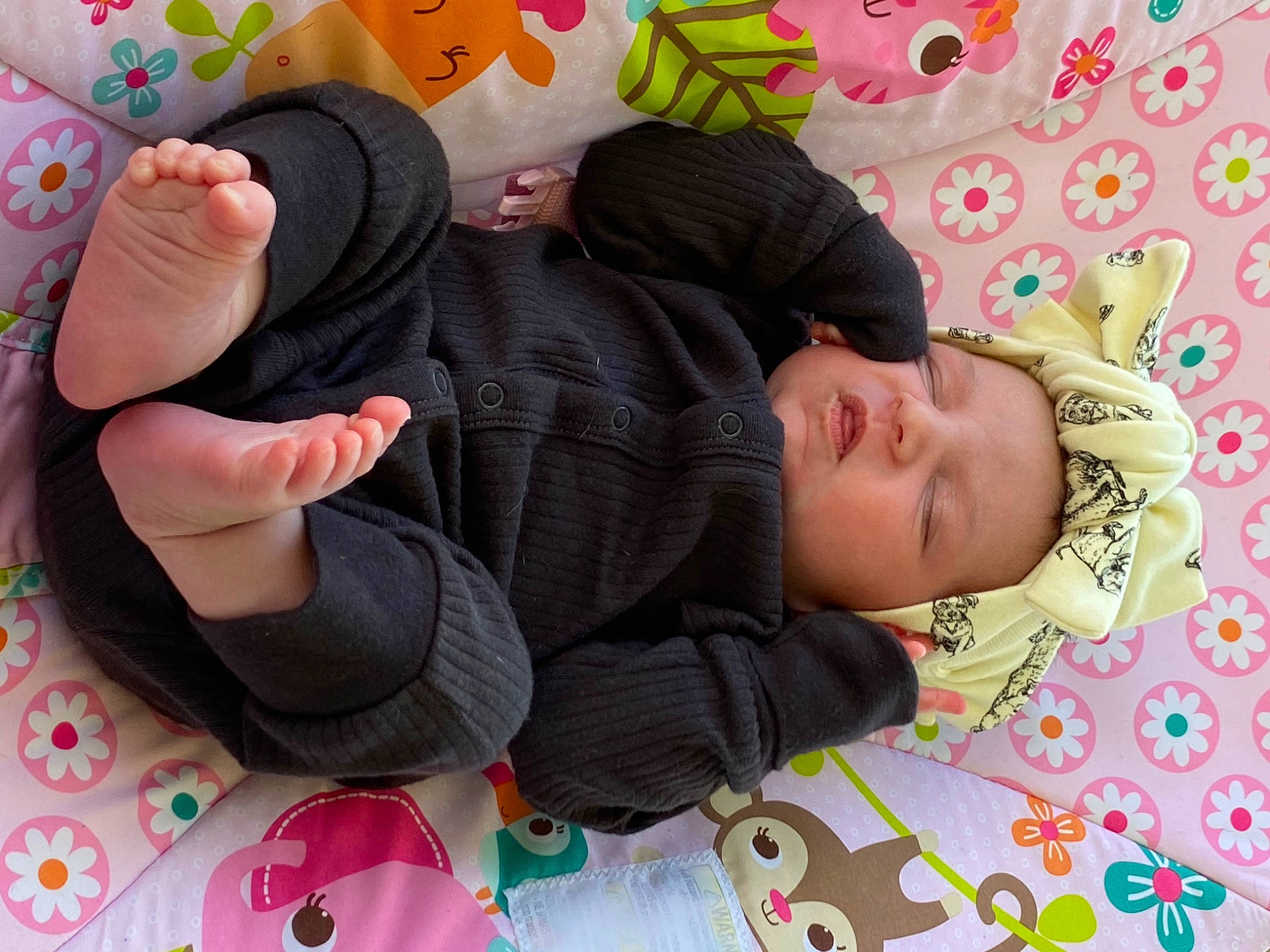 Emersyn joined the competition — help win amazing prizes! child, comfort, finger, foot, fun, gesture, knee, leisure, linens, nail, pattern, person, play, room, sitting, sleeve, sock, t_shirt, textile, thigh