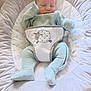 Frankie joined the competition — help win amazing prizes! baby, sleeping, pajamas, striped_clothing, baby_lounger, cushion, soft_fabric, sheep_design, star_pattern, infant, child, resting, comfort, indoor, cute, peaceful, newborn, person, small_person, bed