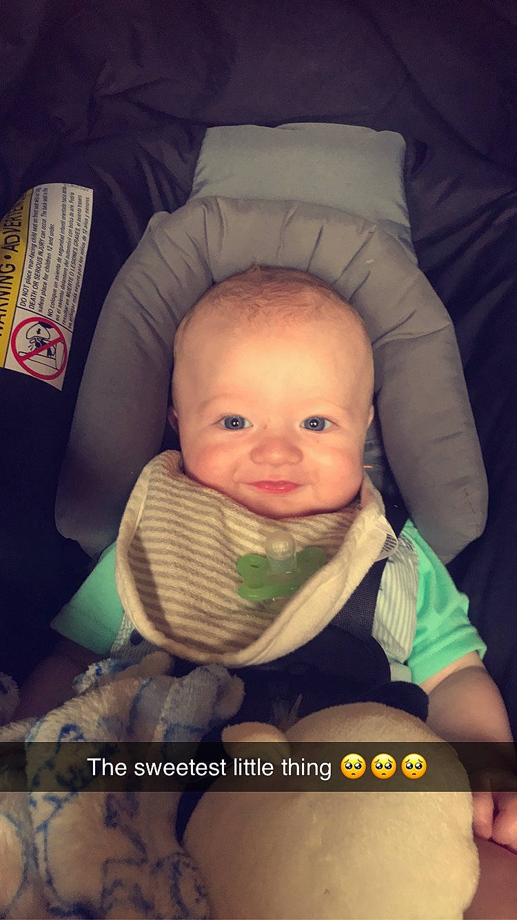 Ivan is registered to the contest to win money with this photo: baby, baby_carriage, baby_toddler_clothing, cheek, child, chin, comfort, eye, eyebrow, finger, flash_photography, happy, iris, mouth, nose, person, product, skin, smile, toddler