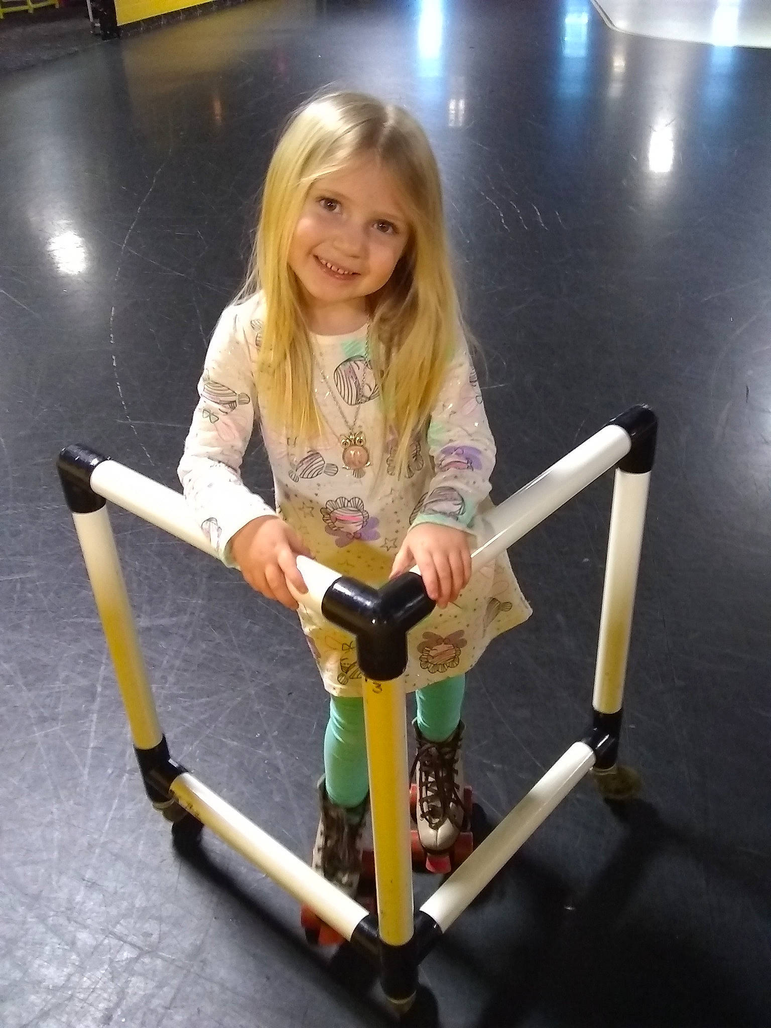 Lillah joined the competition — help win amazing prizes! arm, chair, child, fun, furniture, girl, indoor_games_and_sports, joy, leg, person, physical_fitness, play, product, sitting, sport_venue, table, toddler