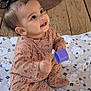 Chianne joined the competition — help win amazing prizes! baby, child, smiling, toy, blanket, sheep_pattern, onesie, foot, wooden_floor, indoor, playtime, cute, happy, sitting, infant, purple_toy, red_toy, blue_toy, patterned_clothing, person