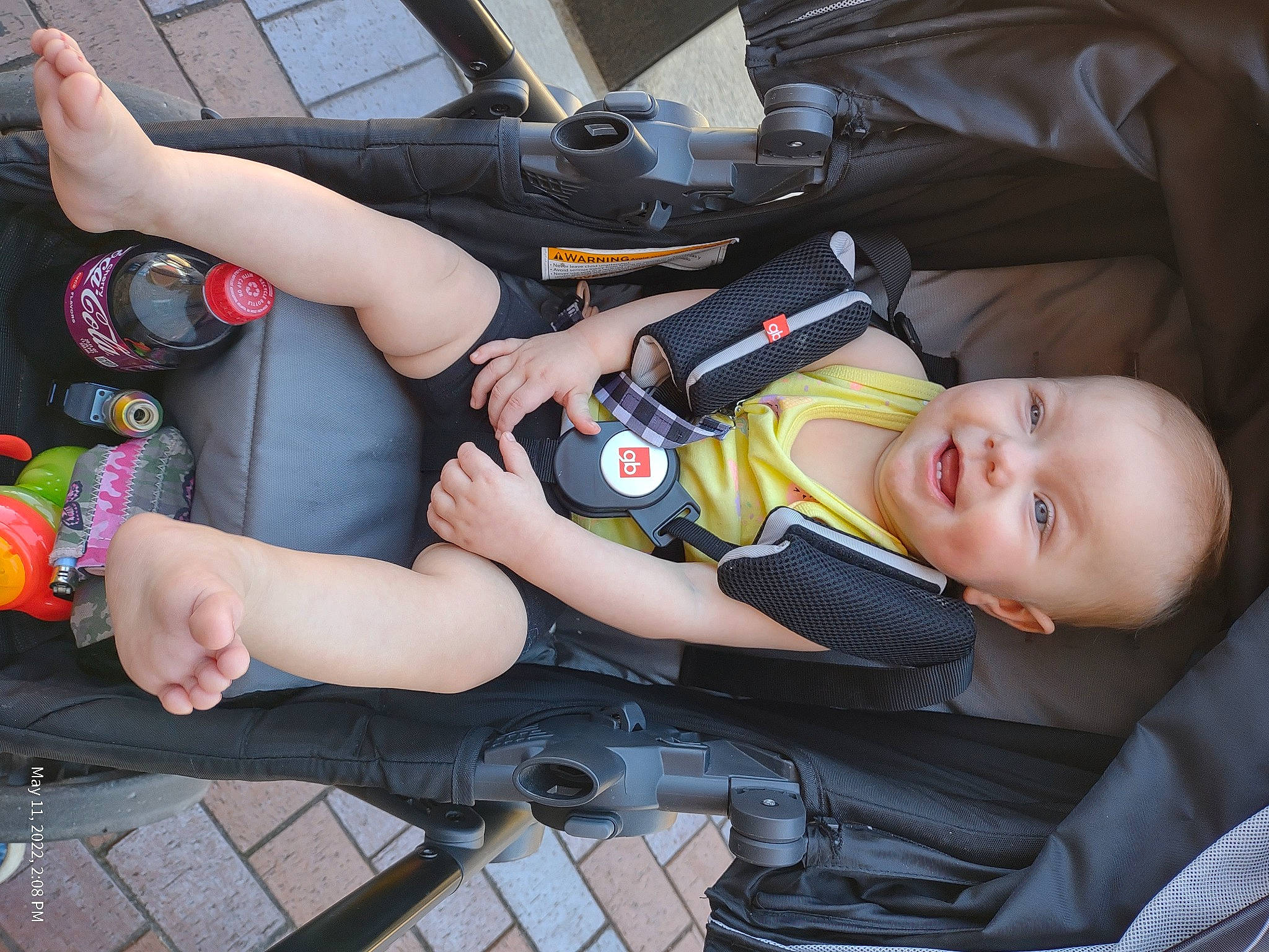 Olivia joined the competition — help win amazing prizes! auto_part, automotive_design, baby, baby_carriage, baby_products, baby_toddler_clothing, car_seat, carmine, child, comfort, human_leg, joy, motor_vehicle, nail, people, person, personal_protective_equipment, smile, thigh, thumb