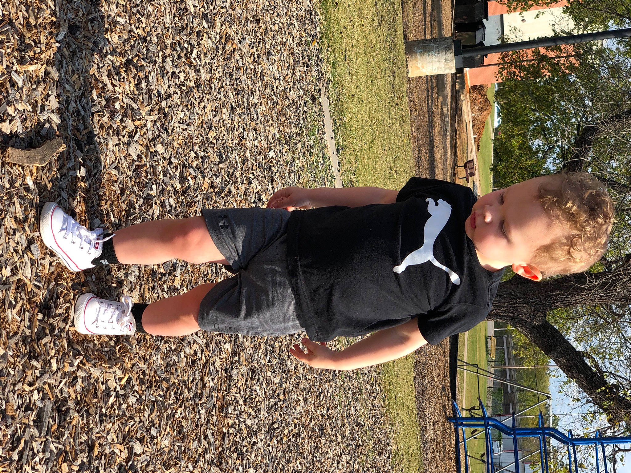 Teegan joined the competition — help win amazing prizes! person, tree