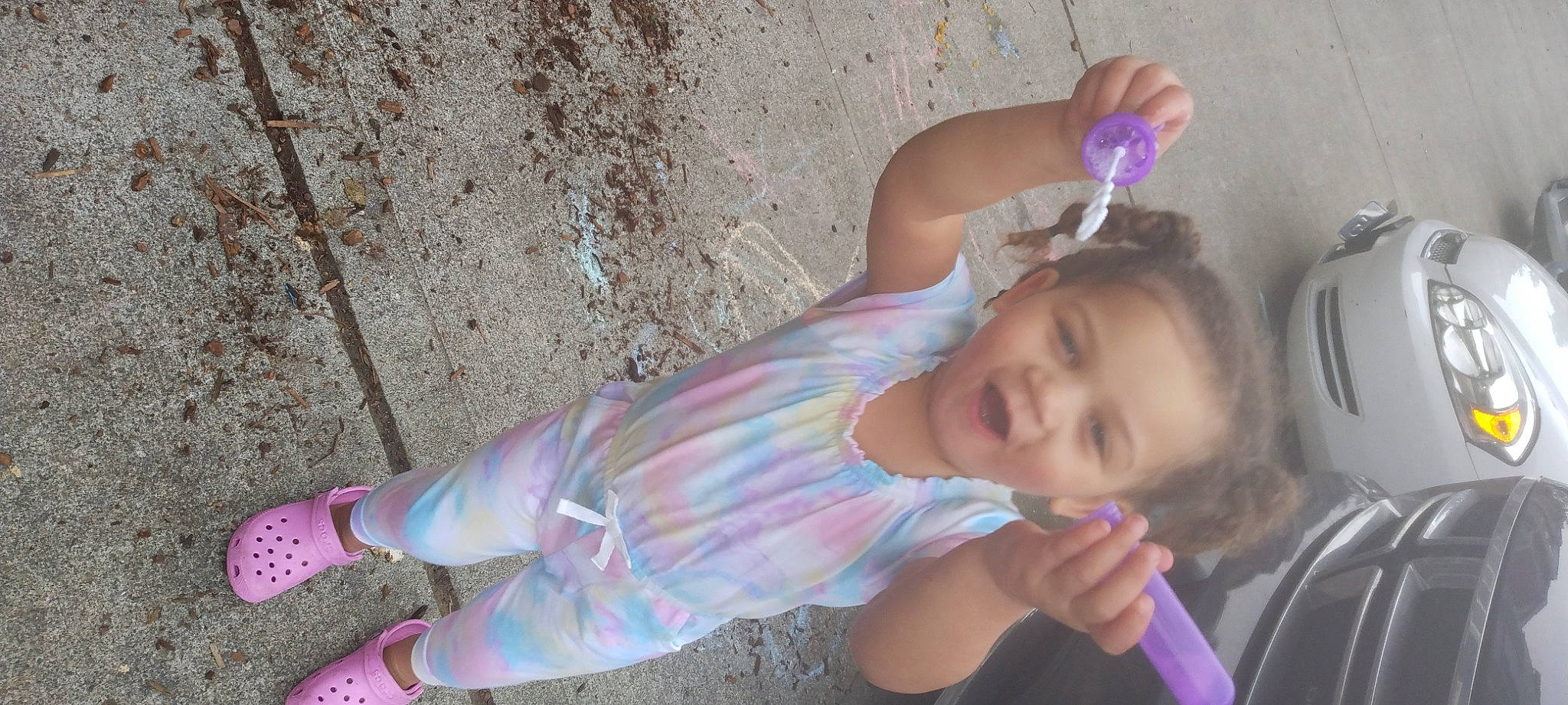 Kya'Rae joined the competition — help win amazing prizes! chest, child, eyewear, fashion_accessory, finger, fun, grass, happy, human_leg, lip, magenta, mouth, nose, person, petal, pink, skin, smile, sunglasses, thigh