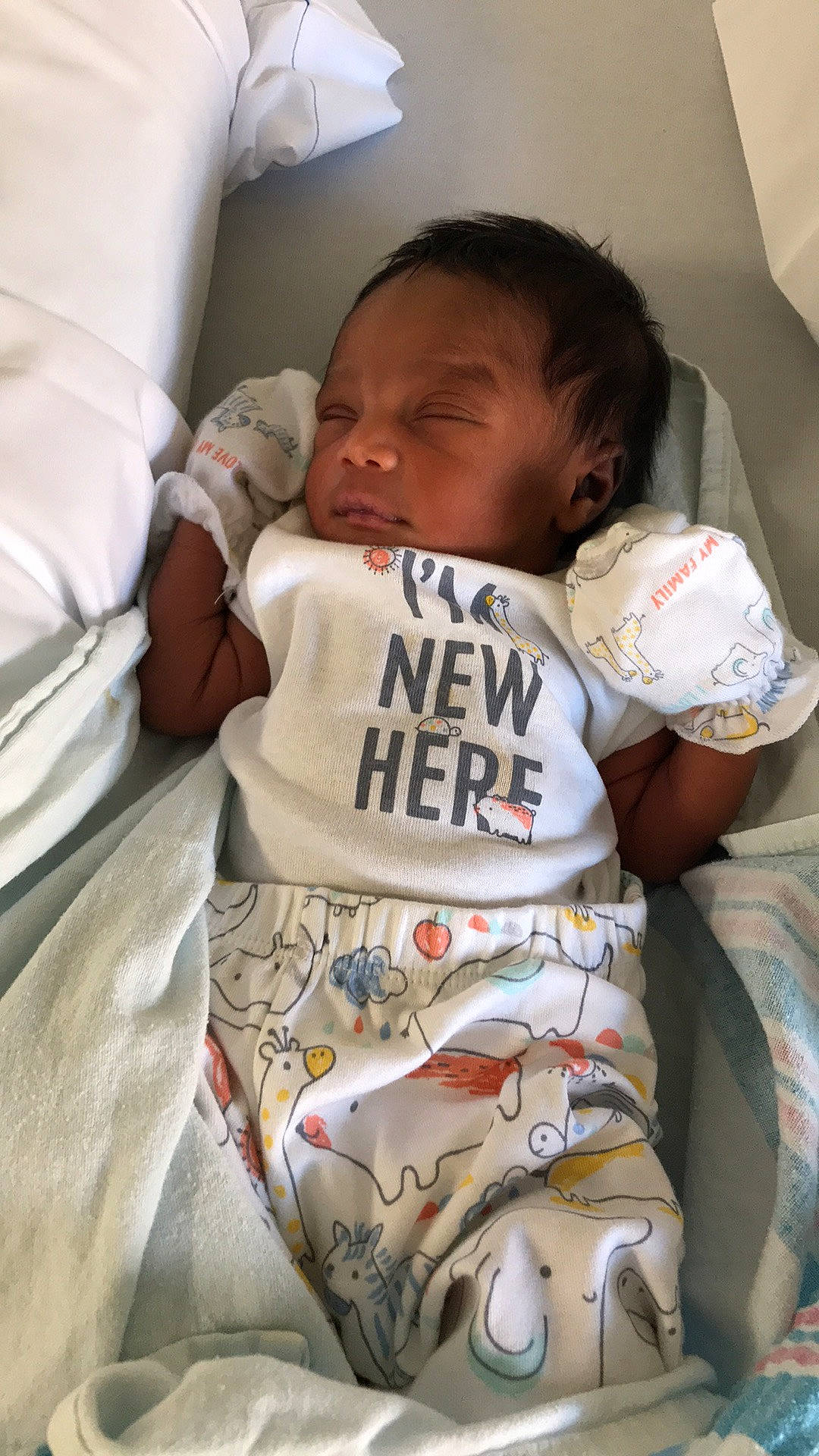 Lyanna is registered to the contest to win money with this photo: baby, bedtime, birth, child, nap, person, sleep, toddler