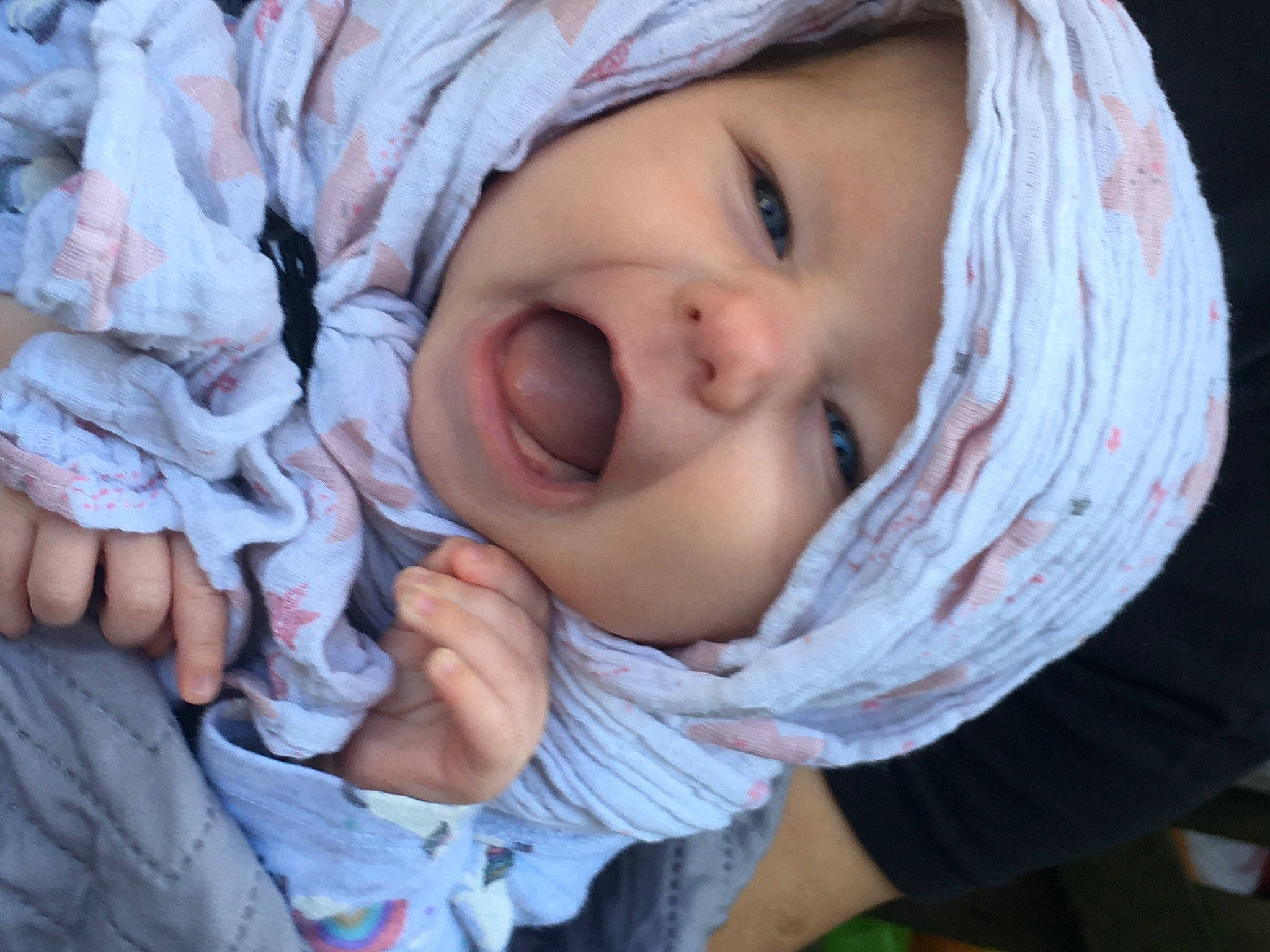 Felicity joined the competition — help win amazing prizes! baby, cheek, child, eye, headwear, lip, mouth, nose, person, skin, toddler