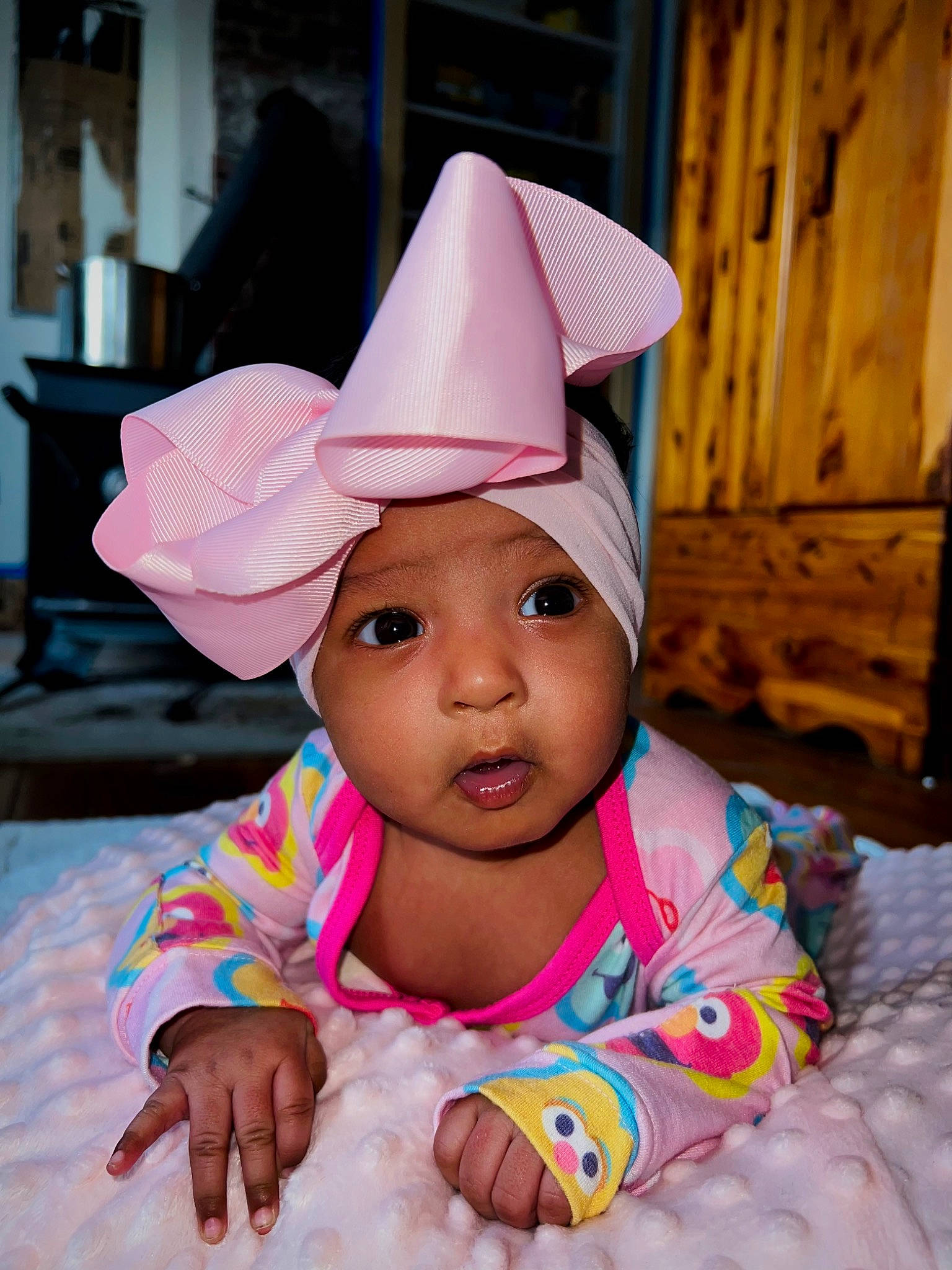 Kay Nalah joined the competition — help win amazing prizes! baby, baby_toddler_clothing, cap, cheek, child, cone, costume_hat, fun, happy, hat, headgear, headwear, lip, magenta, nose, party_supply, person, pink, purple, skin