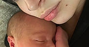 Brenley is registered to the contest to win money with this photo: baby, child, closeup, cuddle, expression, face, family, gentle, human, intimate, love, mother, newborn, peaceful, portrait, rest, skin, sleeping, tender, woman