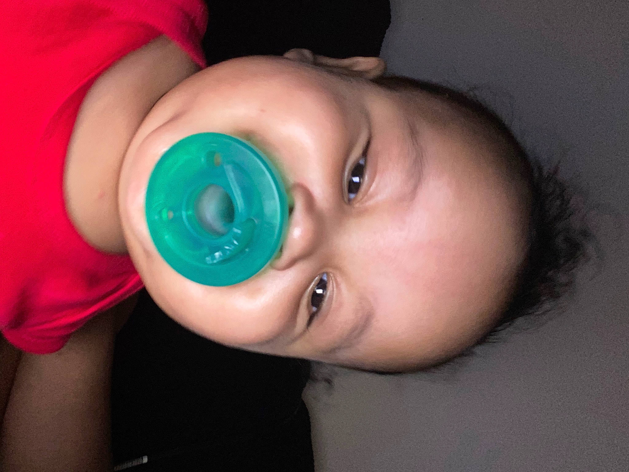 Keirevon is registered to the contest to win money with this photo: baby, baby_toddler_clothing, cheek, chin, ear, eye, eyebrow, eyelash, finger, headgear, human_body, iris, jaw, lip, mouth, nail, neck, nose, person, skin