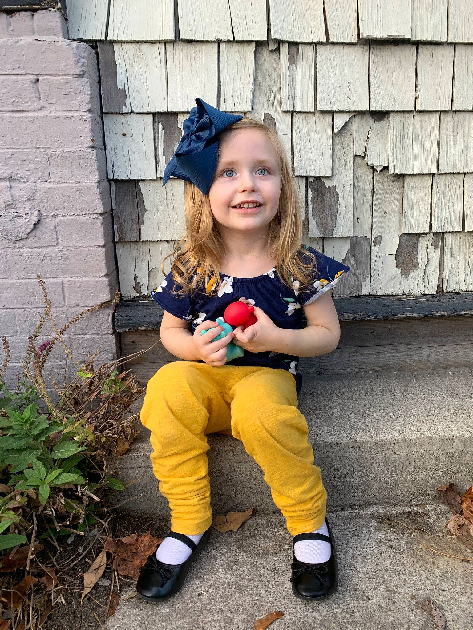 Finley joined the competition — help win amazing prizes! child, costume, happy, joy, person, plant, play, sitting, smile, toddler, vacation, yellow