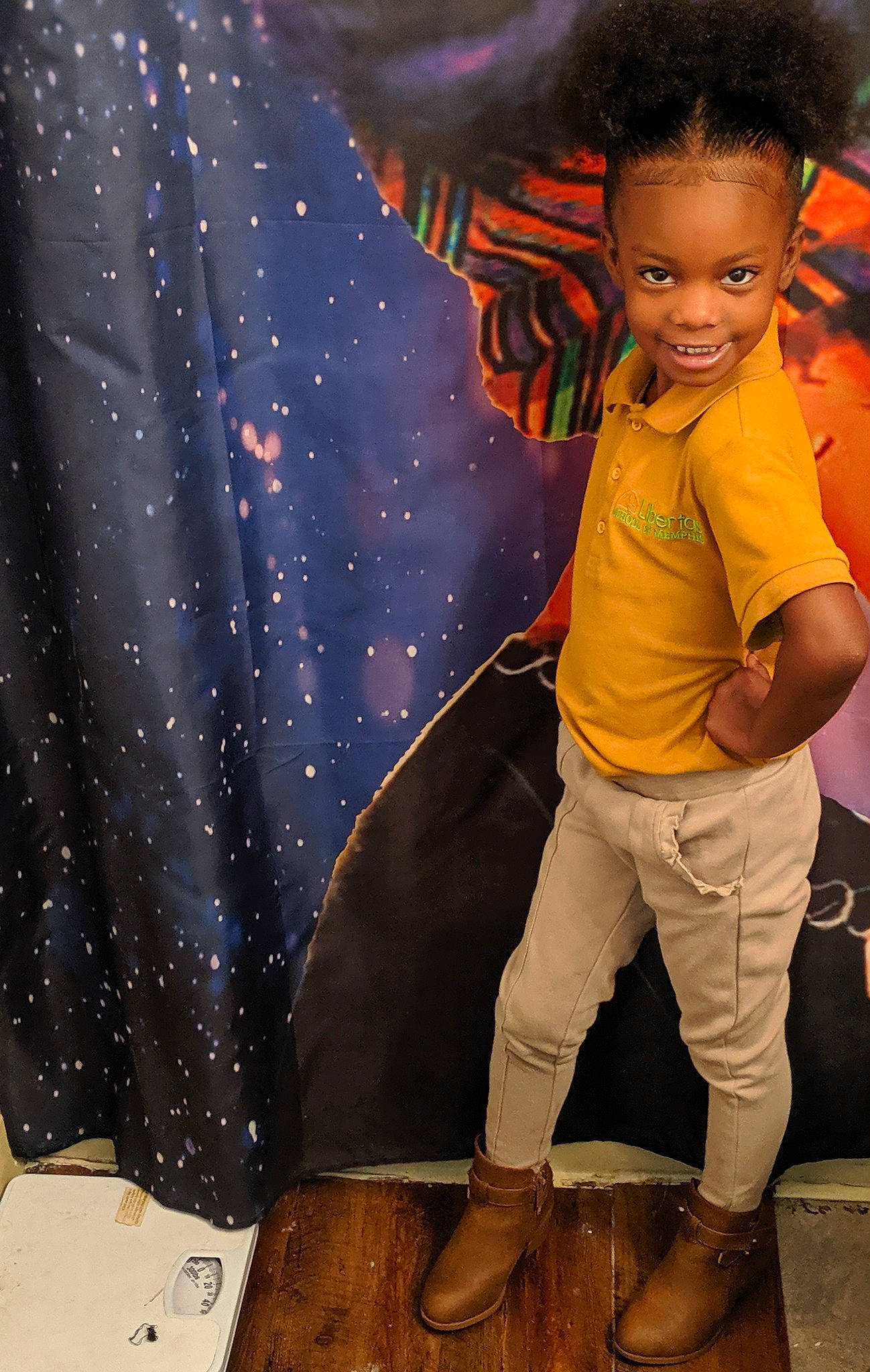 Ame'Lla is registered to the contest to win money with this photo: adaptation, child, child_model, fun, human, joy, person, smile, toddler