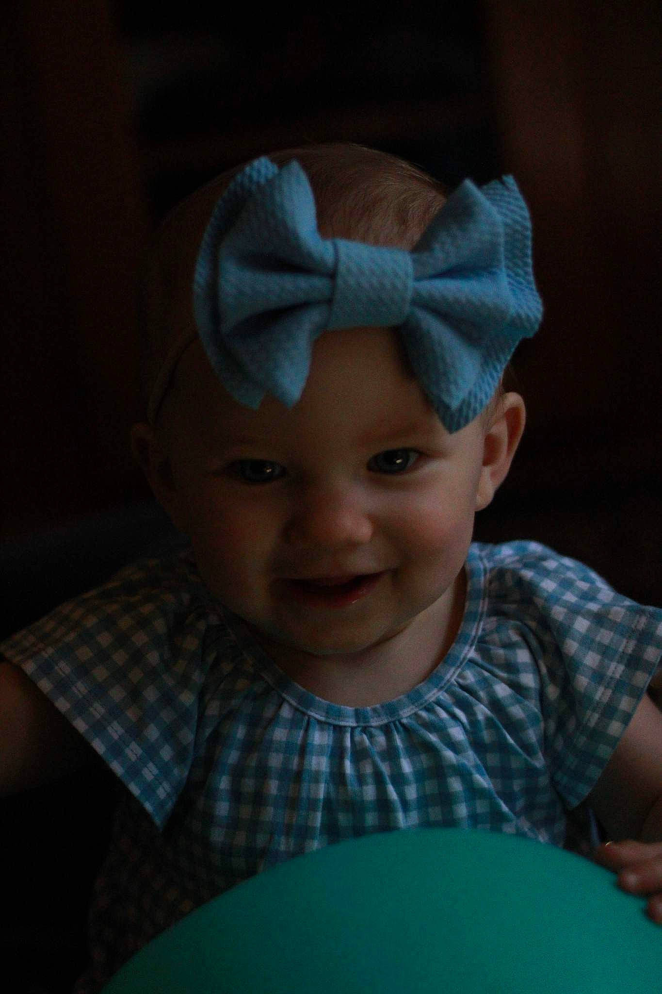 Kyla joined the competition — help win amazing prizes! baby, baby_toddler_clothing, cap, child, chin, costume_hat, electric_blue, eyebrow, fashion_accessory, fun, hair_accessory, happy, hat, head, headband, headgear, headpiece, headwear, iris, joy