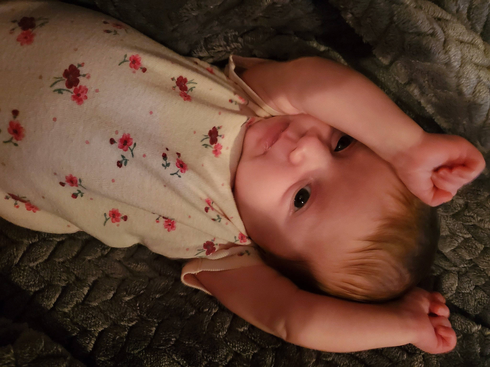 Charlotte is registered to the contest to win money with this photo: baby, baby_toddler_clothing, cheek, child, chin, eye, face, happy, head, iris, lip, mammal, mouth, nose, pattern, person, skin, sleeve, textile, toddler