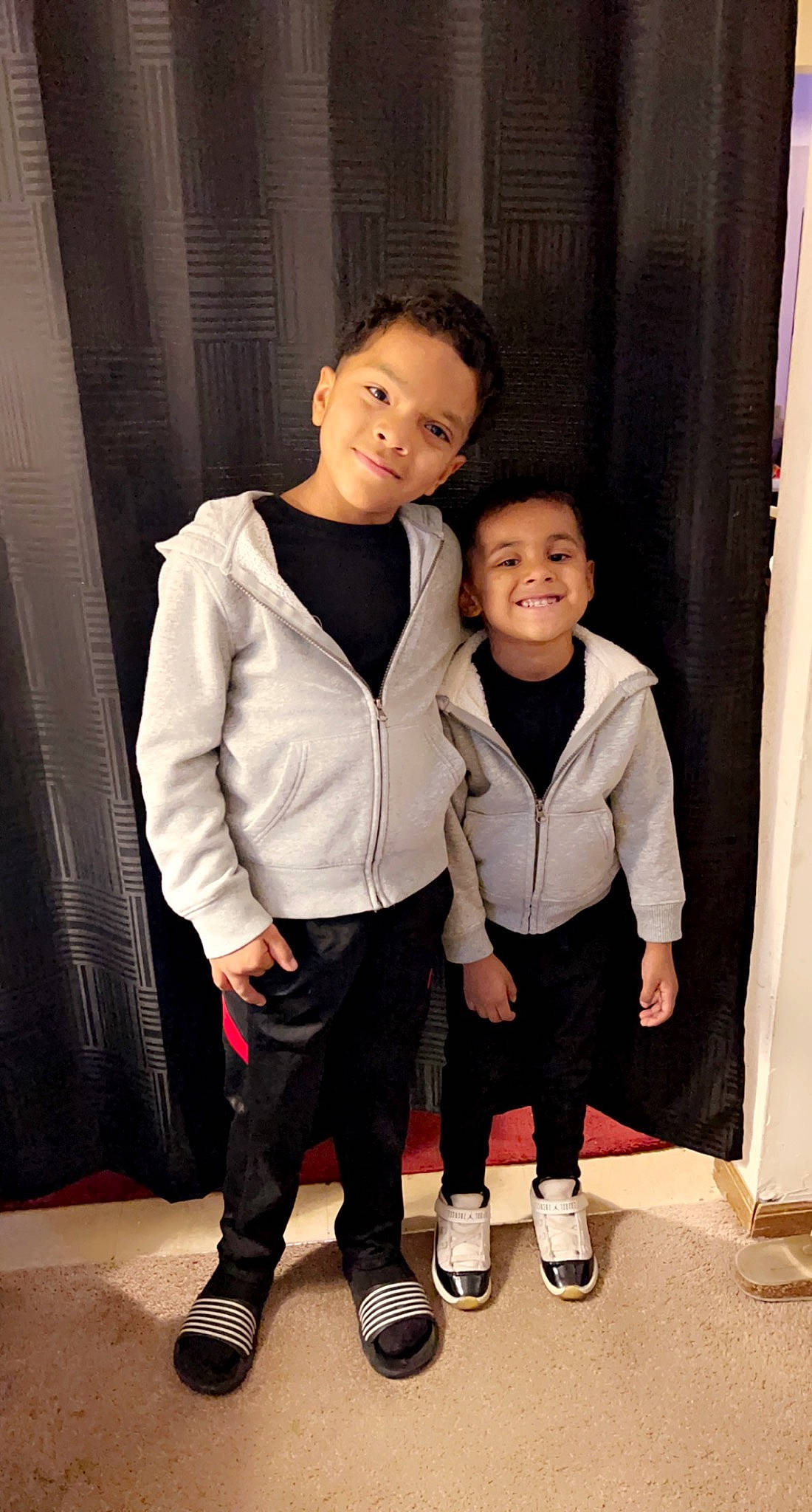 Jose joined the competition — help win amazing prizes! blazer, child, collar, curtain, dress_shirt, event, facial_expression, fashion_design, flash_photography, formal_wear, fun, gesture, happy, joy, leg, person, shoe, sleeve, smile, standing