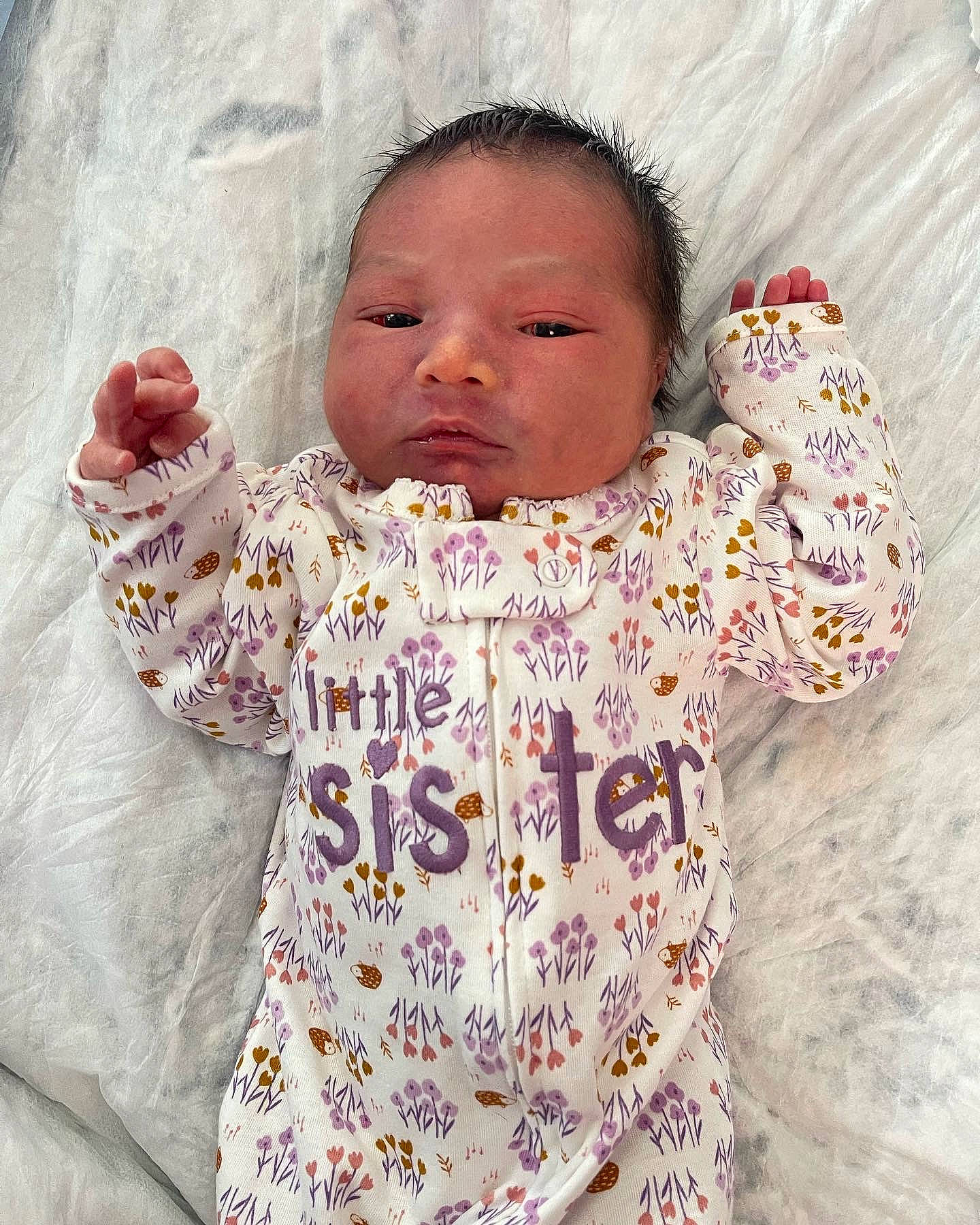 Evalynn joined the competition — help win amazing prizes! arm, baby_sleeping, baby_toddler_clothing, cheek, chin, comfort, eye, face, hair, hand, head, human_body, lip, mouth, neck, nose, outerwear, person, skin, sleeve