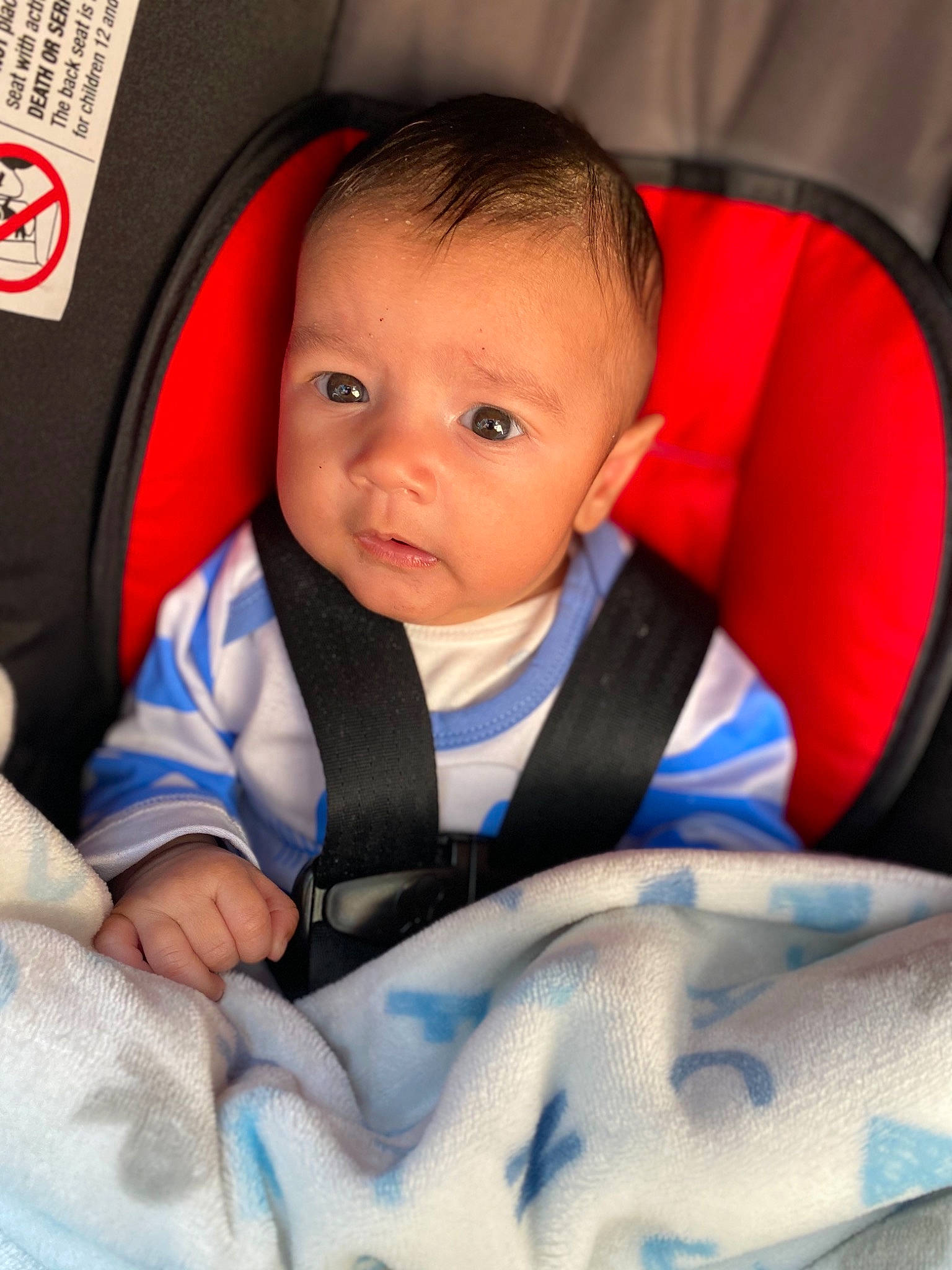 Lucas joined the competition — help win amazing prizes! arm, baby, baby_carriage, baby_in_car_seat, baby_products, baby_safety, baby_toddler_clothing, car_seat, chair, cheek, child, comfort, eye, finger, iris, nose, person, product, skin, thumb