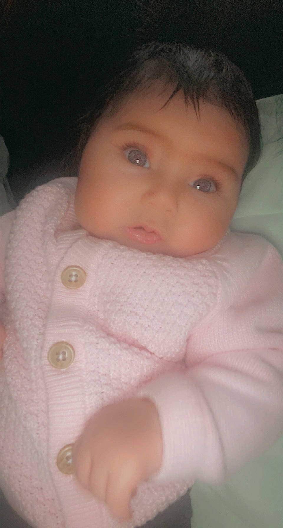 Selena is registered to the contest to win money with this photo: baby, baby_toddler_clothing, cheek, chest, comfort, eye, eyebrow, eyelash, finger, forehead, gesture, iris, lip, nail, neck, nose, person, skin, sleeve, thumb