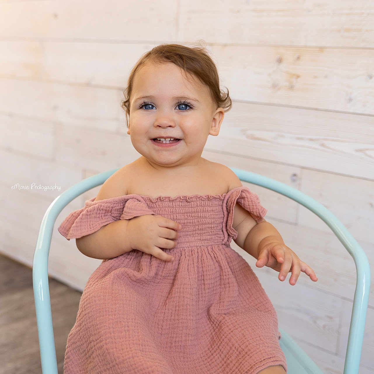 Scarlett is registered to the contest to win money with this photo: baby, bathroom, bodypart, clothing, dress, eveningdress, face, finger, hand, happy, head, indoors, person, photography, portrait, potty, room, sitting, smile, toilet