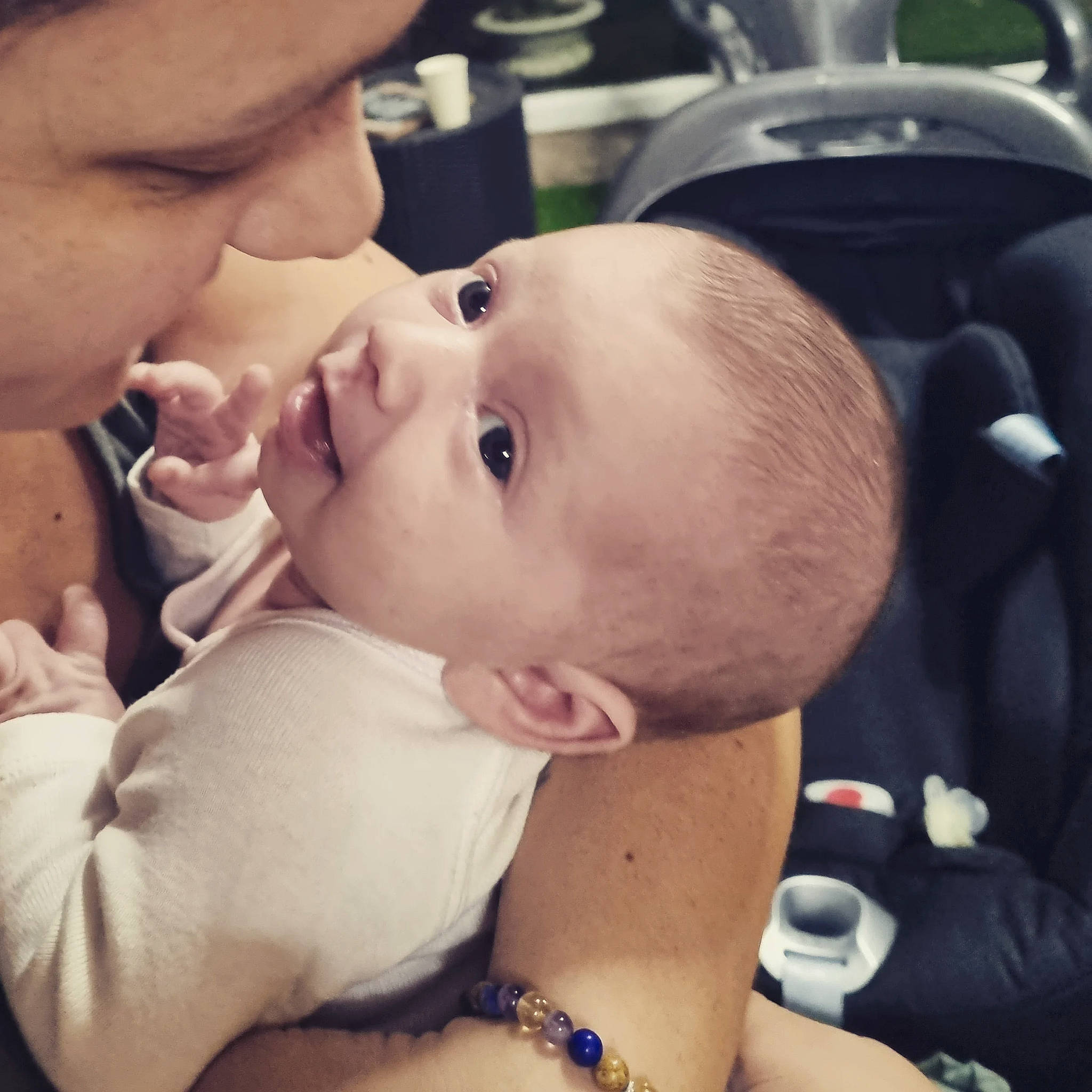 Kelsey participe au concours pour gagner de l'argent avec cette photo : baby, cheek, chin, comfort, ear, eyebrow, eyelash, finger, forehead, gesture, happy, iris, jewellery, kiss, lip, mouth, nose, person, product, skin