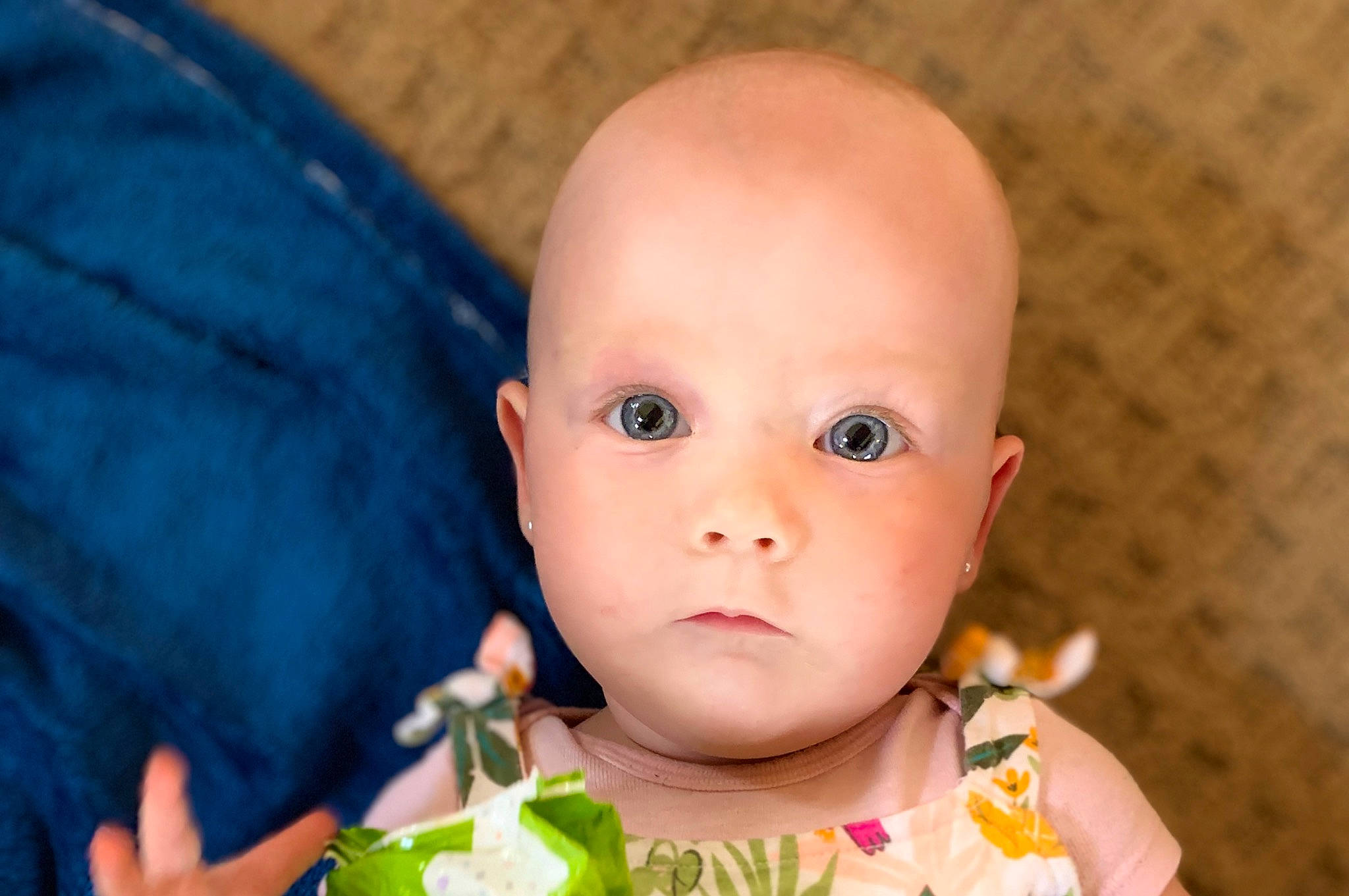 Camri joined the competition — help win amazing prizes! baby, baby_products, baby_toddler_clothing, cake_decorating, cheek, child, dress, event, eyelash, finger, food, fun, grass, happy, iris, lip, nose, person, sitting, sweetness