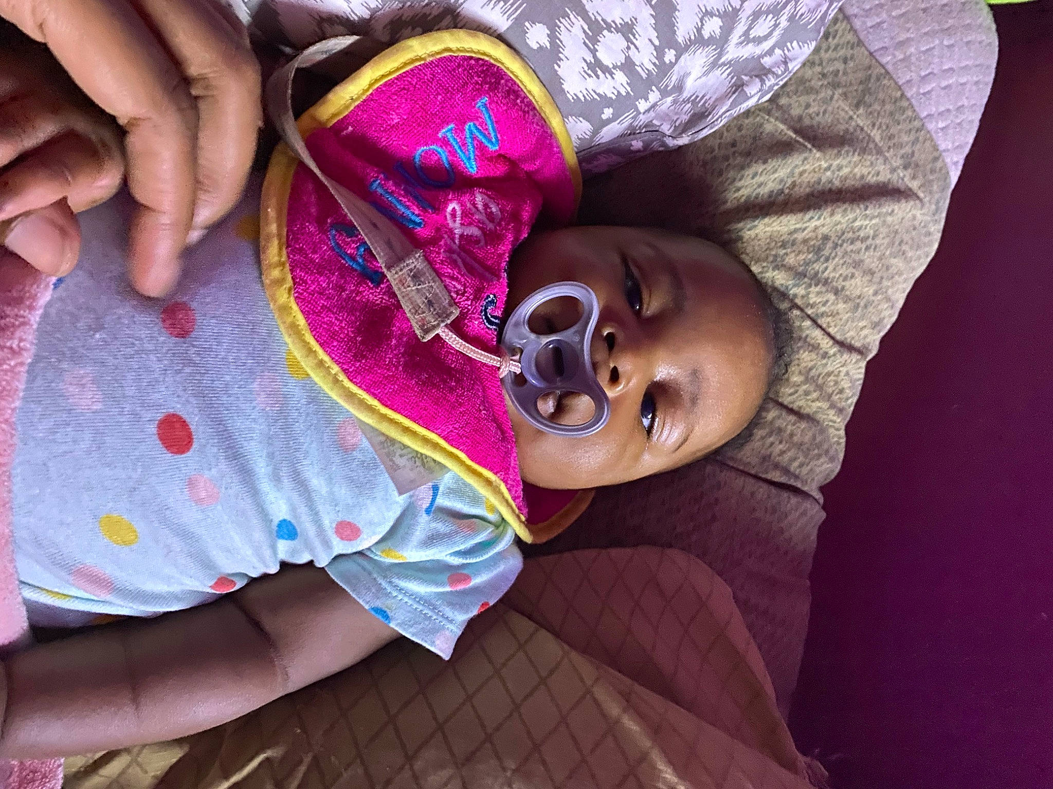 Safari joined the competition — help win amazing prizes! baby, baby_toddler_clothing, comfort, eyewear, finger, glasses, happy, hat, headgear, magenta, mouth, nail, neck, person, pink, purple, red, smile, sunglasses, textile