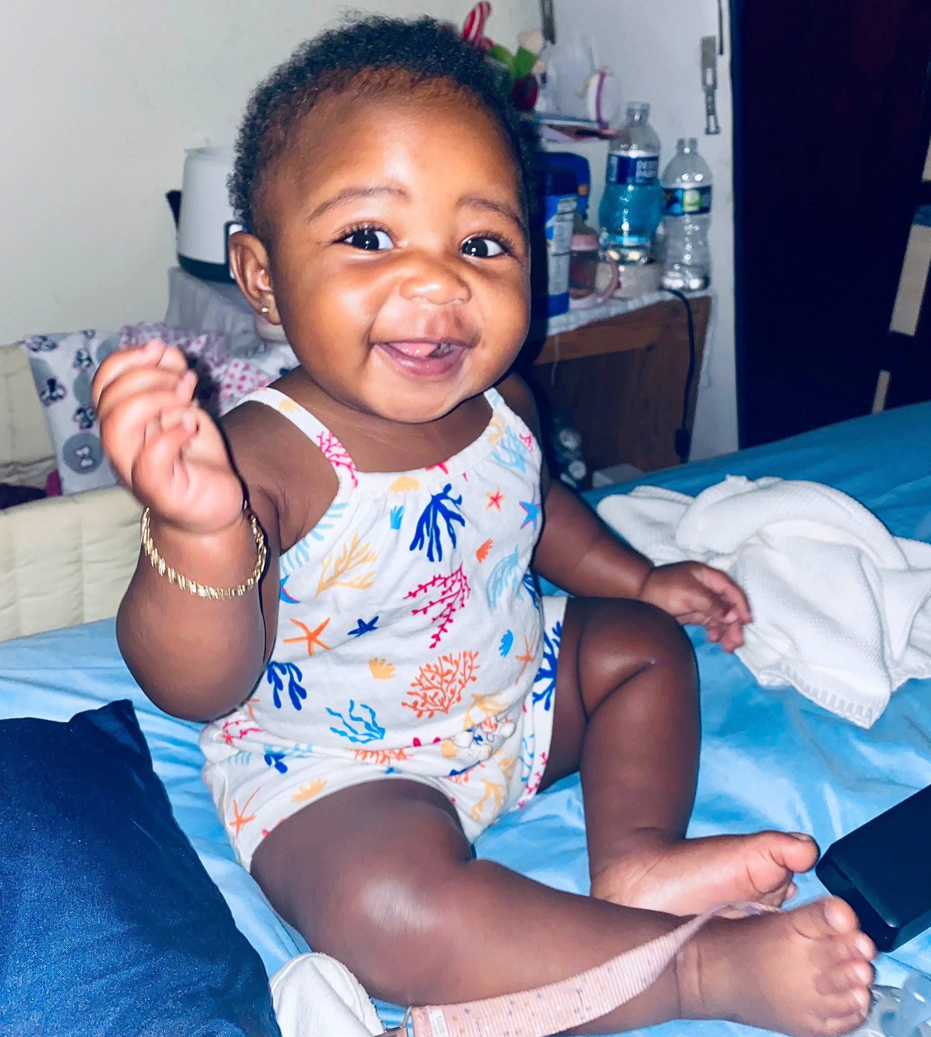 Safari joined the competition — help win amazing prizes! baby, baby_toddler_clothing, cheek, child, comfort, eye, finger, hairstyle, happy, iris, joy, leg, mouth, muscle, neck, person, shoulder, skin, smile, thigh