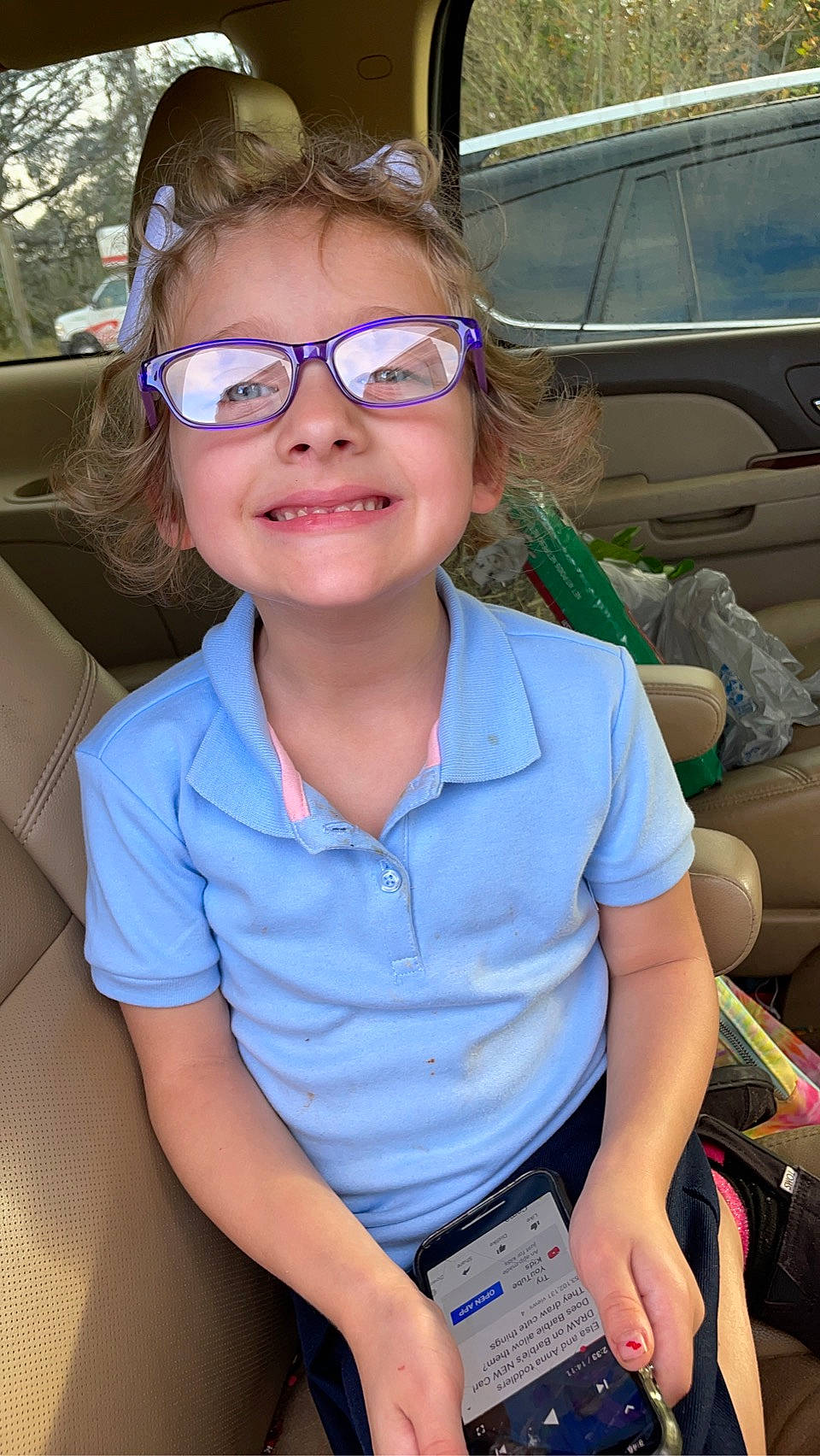 Raelynn joined the competition — help win amazing prizes! cool, eyewear, glasses, joy, person, personal_protective_equipment, smile, vision_care