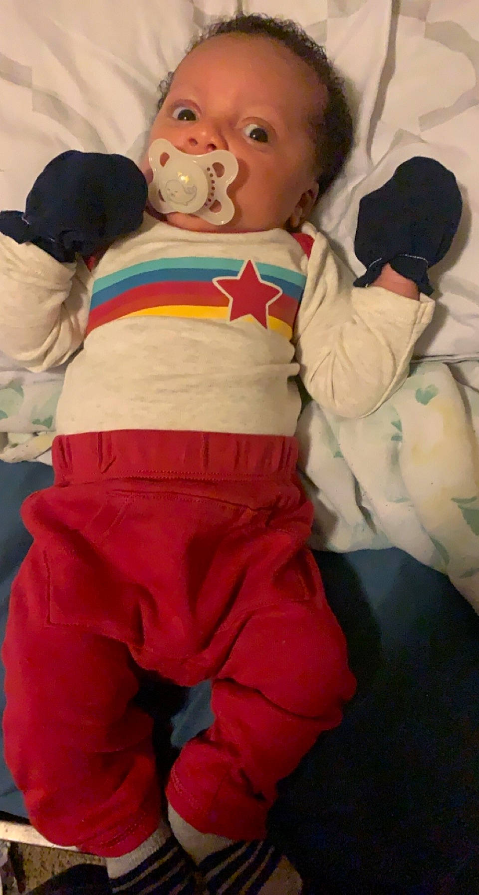 Jesiah joined the competition — help win amazing prizes! abdomen, baby, baby_toddler_clothing, child, cool, costume, eye, fictional_character, fun, gesture, hair, happy, human_body, outerwear, person, skin, sleeve, stuffed_toy, t_shirt, textile