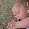 Wesley joined the competition — help win amazing prizes! newborn, baby, sleeping, hands, face, skin, infant, peaceful, closeup, texture, soft, rest, child, cute, portrait, relaxation, human, small, fingers, nap