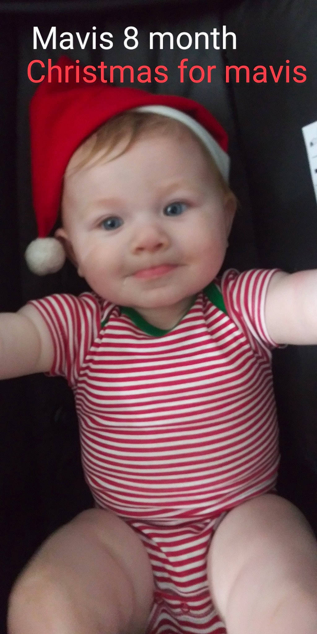 Mavis joined the competition — help win amazing prizes! baby_toddler_clothing, cheek, chin, eye, eyebrow, eyelash, face, facial_expression, forehead, head, human, human_body, lip, mouth, neck, nose, organ, person, skin, sleeve