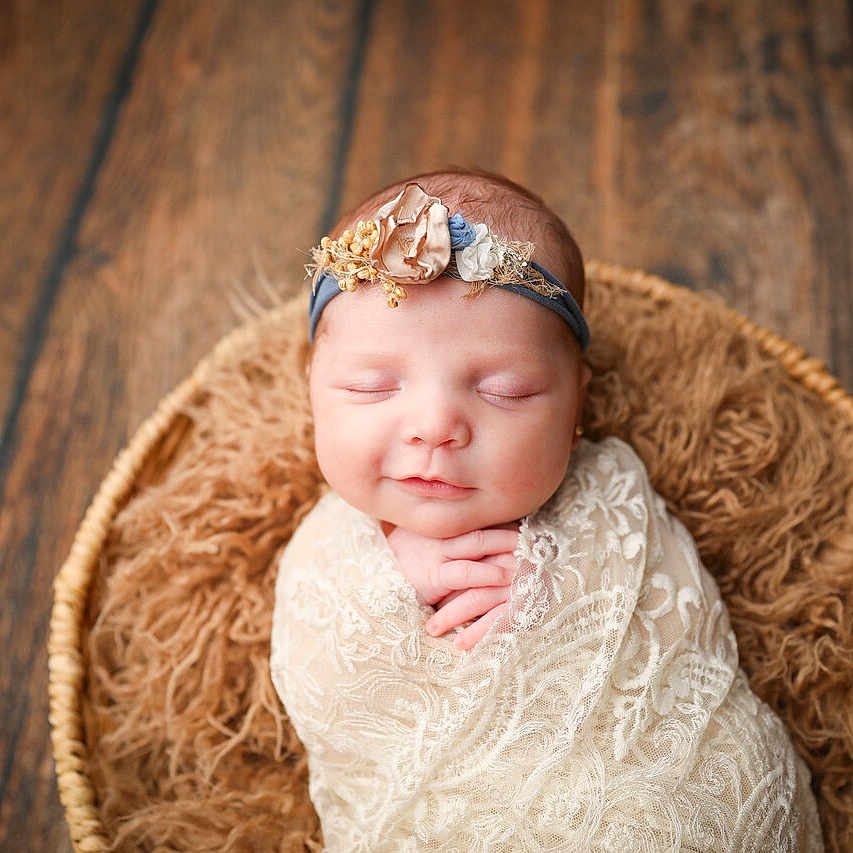 Serena joined the competition — help win amazing prizes! accessories, baby, basket, bed, blanket, bonnet, clothing, cradle, face, furniture, hardwood, hat, head, jewelry, newborn, person, photography, portrait, sleeping, wood