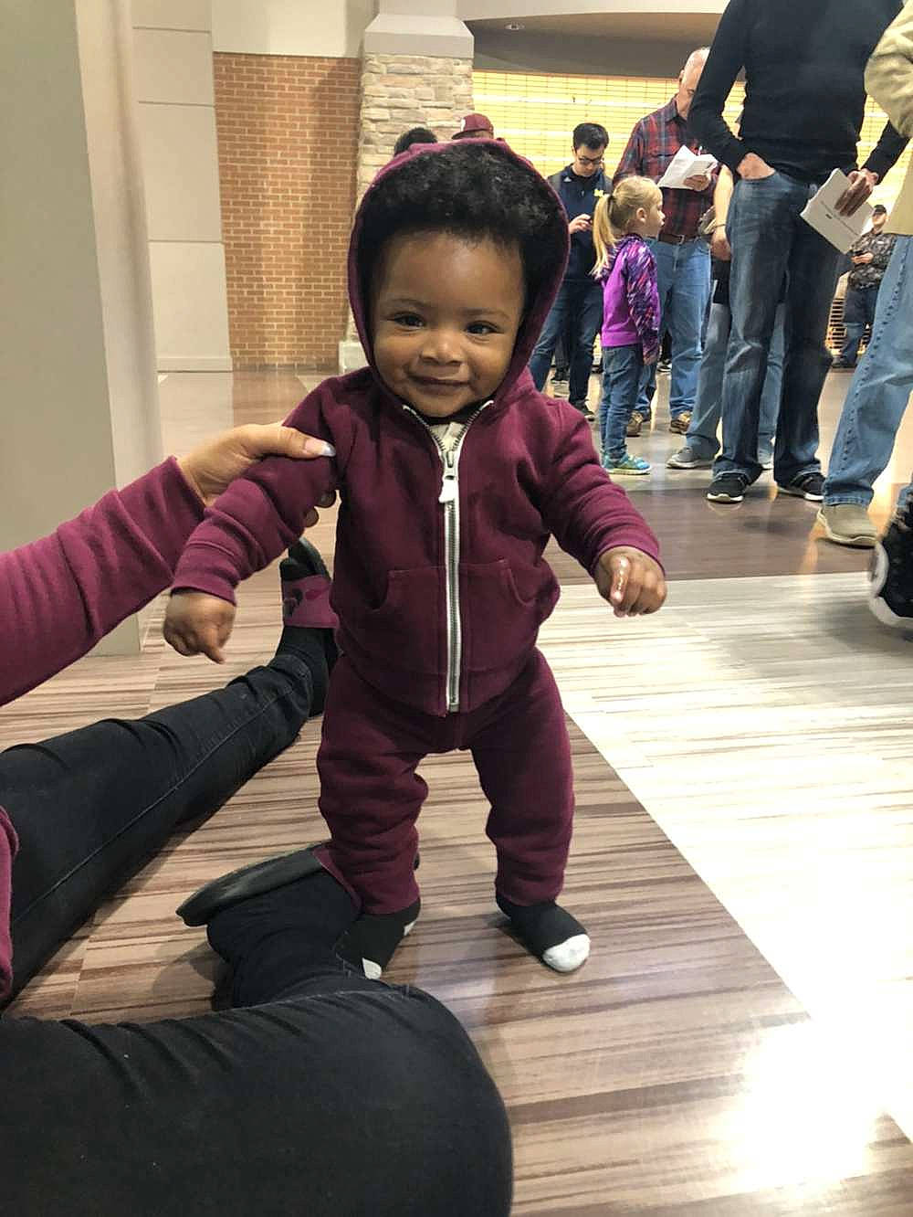 Knowledge joined the competition — help win amazing prizes! child, fun, outerwear, person, play, smile, toddler