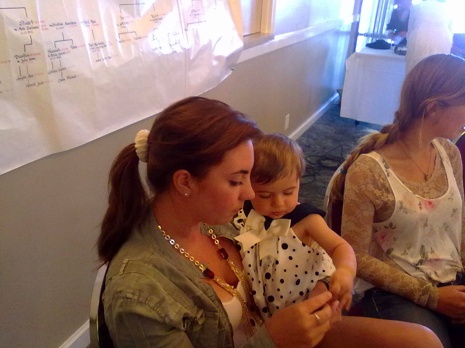 Amber Wright is registered to the contest to win money with this photo: ear, event, fun, girl, hair, hairstyle, interaction, person, product, skin, smile