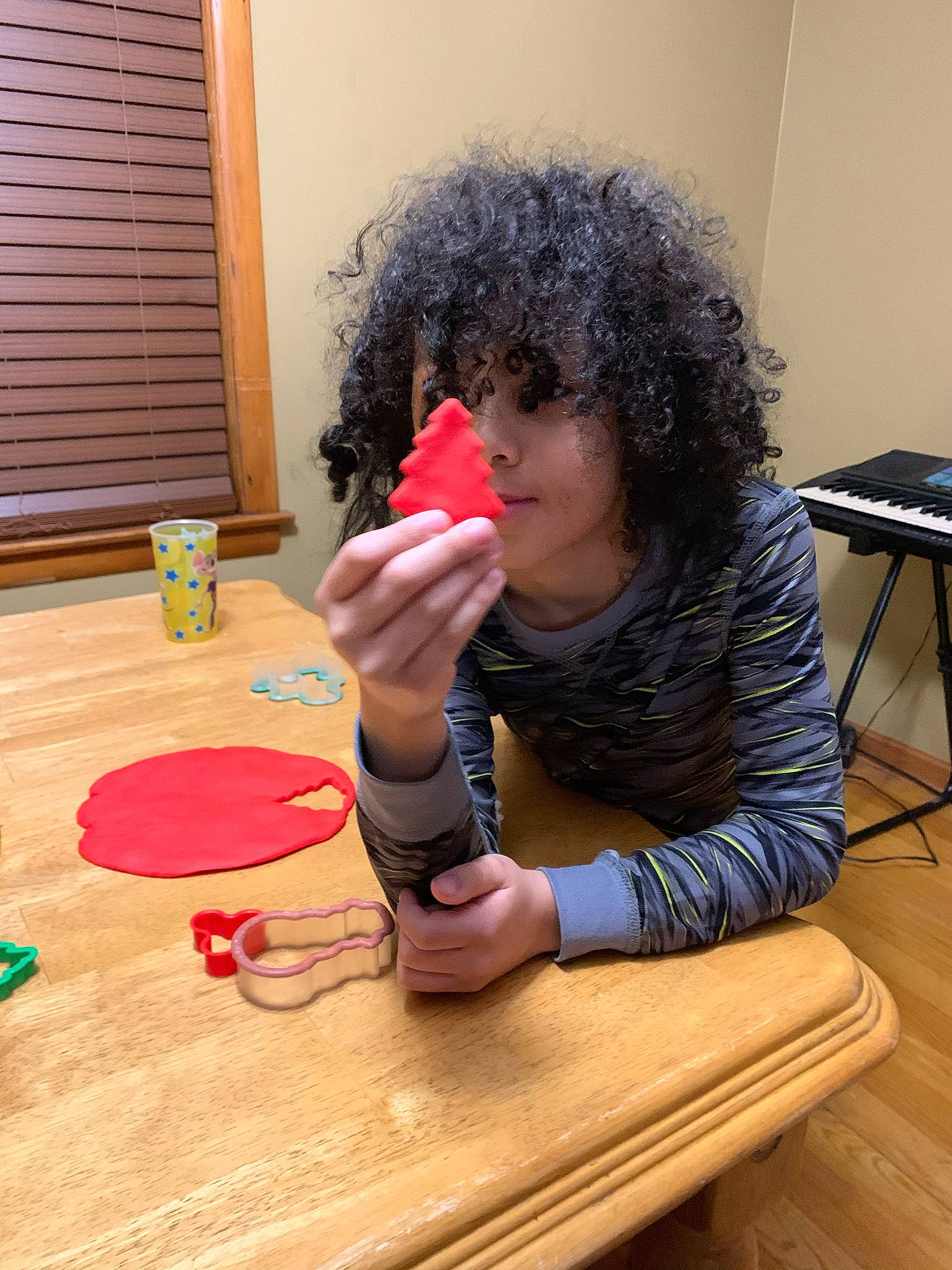 Apollo joined the competition — help win amazing prizes! afro, desk, finger, flooring, food, fruit, fun, furniture, gesture, hardwood, nail, person, plate, sweetness, table, tableware, thumb, varnish, window_blind, wood