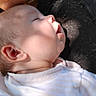 Imani-Leiih joined the competition — help win amazing prizes! baby, sleeping, person, arm, face, closeup, outdoor, sunlight, shadow, necklace, clothing, infant, skin, peaceful, rest, comfort, head, portrait, human, toddler