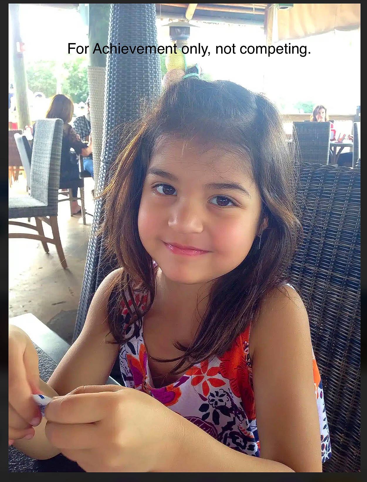 Ariannah joined the competition — help win amazing prizes! adaptation, beauty, black_hair, child, cool, electronic_device, eyelash, facial_expression, fun, hairstyle, happy, human, joy, leisure, long_hair, person, skin, smile, snapshot, summer