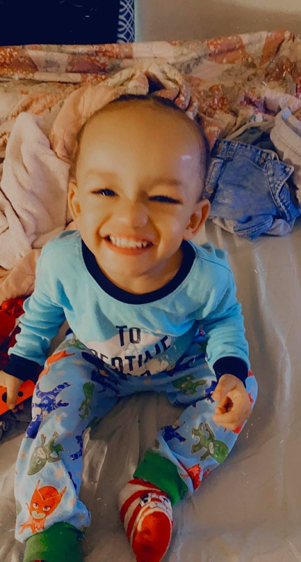 Khristian joined the competition — help win amazing prizes! baby, baby_toddler_clothing, cheek, chin, cool, eye, fun, hairstyle, happy, head, iris, joy, mouth, nose, people, person, skin, sleeve, smile, t_shirt