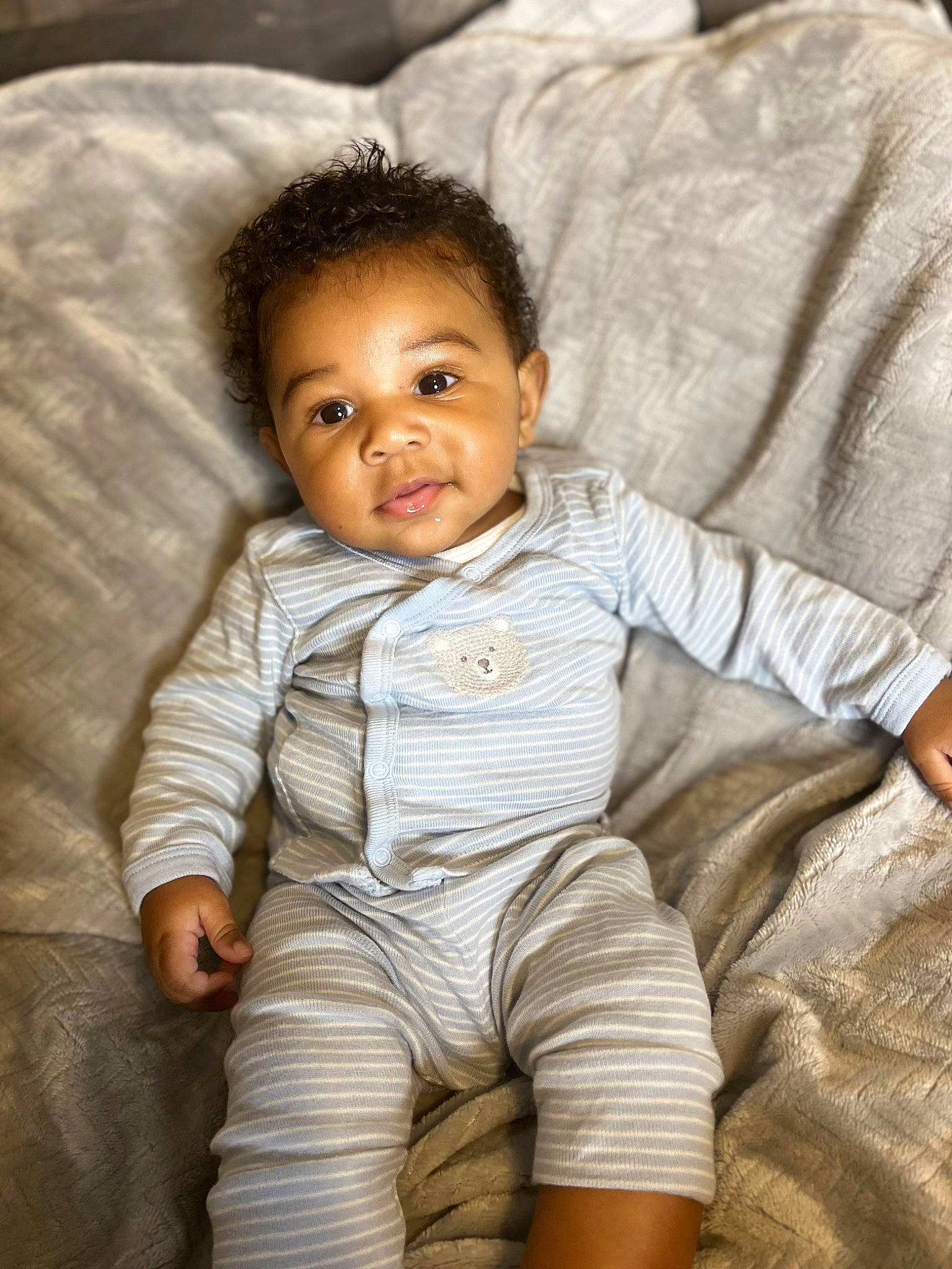 Elonzo Napper joined the competition — help win amazing prizes! baby_toddler_clothing, cheek, child, chin, comfort, eye, eyebrow, flash_photography, hair, happy, head, human_body, iris, lip, nose, person, skin, sleeve, smile, toddler