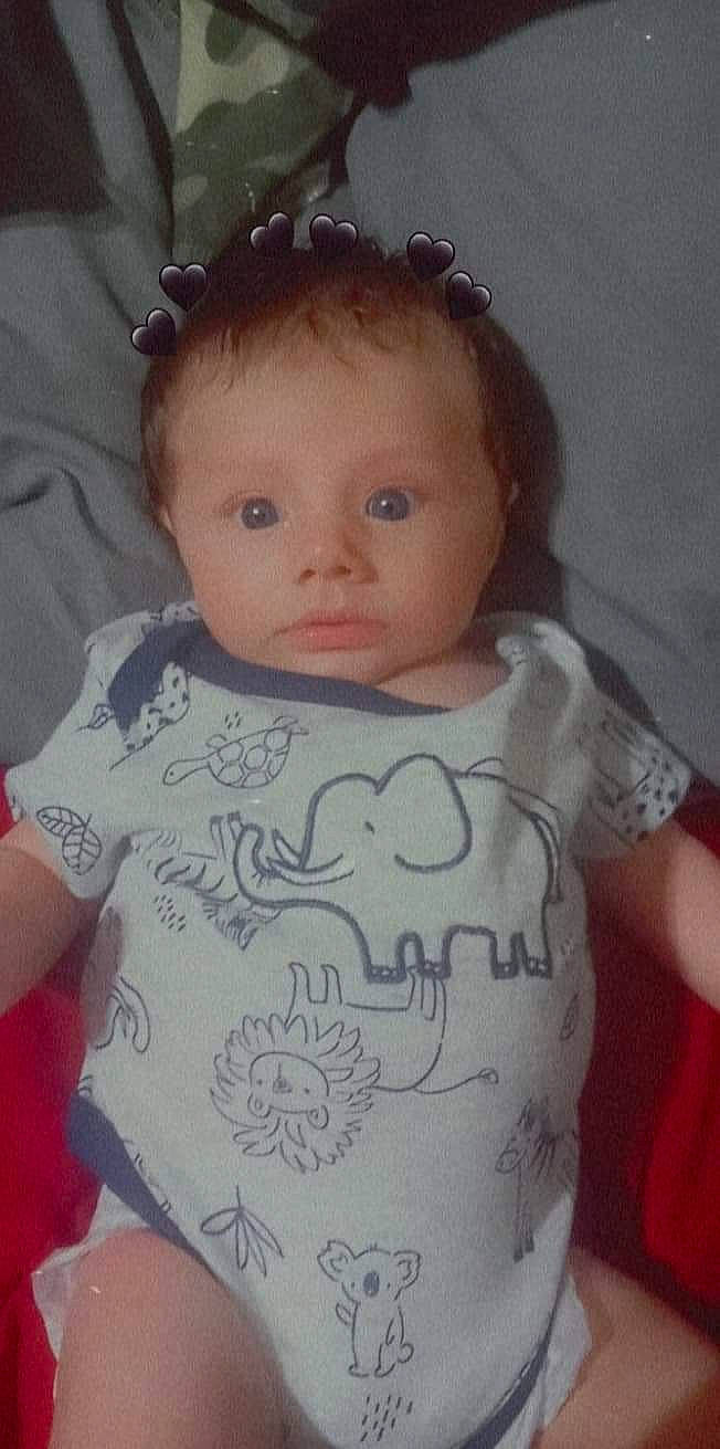 Josiah joined the competition — help win amazing prizes! baby_toddler_clothing, cheek, chin, eye, face, facial_expression, forehead, hair, hairstyle, head, human, lip, mammal, mouth, neck, nose, organ, person, product, skin