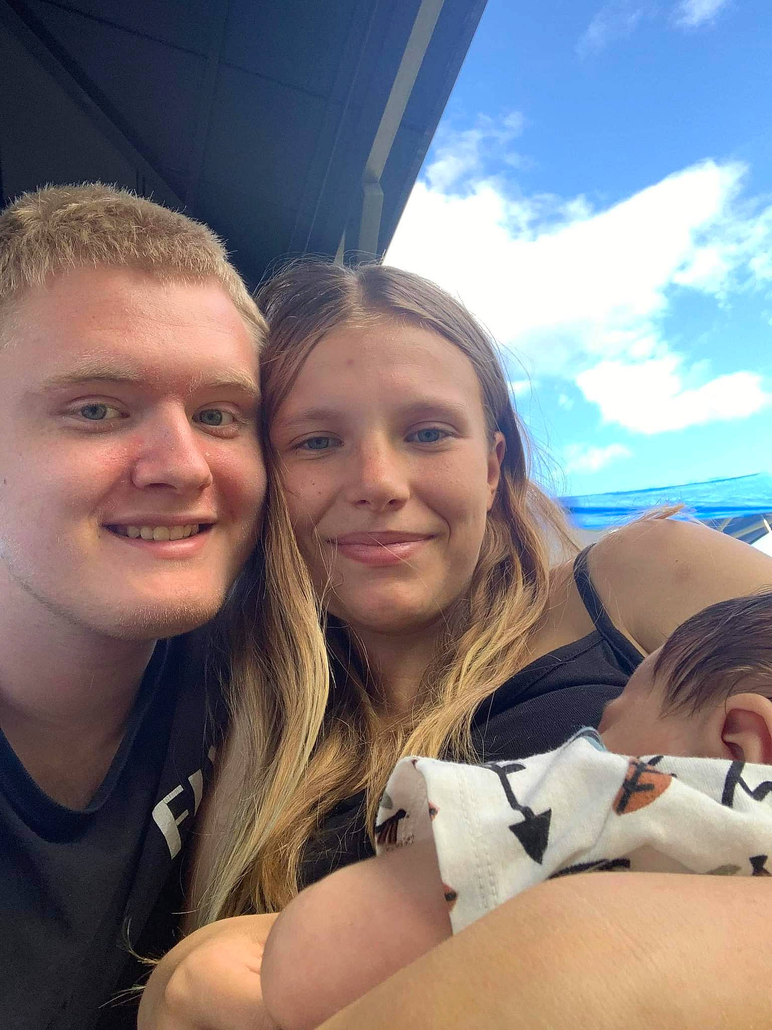 Josiah joined the competition — help win amazing prizes! child, cloud, cool, crowd, event, eyewear, finger, flash_photography, friendship, fun, gesture, happy, joy, leisure, person, selfie, sky, smile, summer, t_shirt