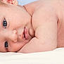 baby, infant, face, skin, eyes, cheeks, arm, lying_down, closeup, newborn, soft, peaceful, portrait, cute, sleepy, resting, child, human, young, bare_skin