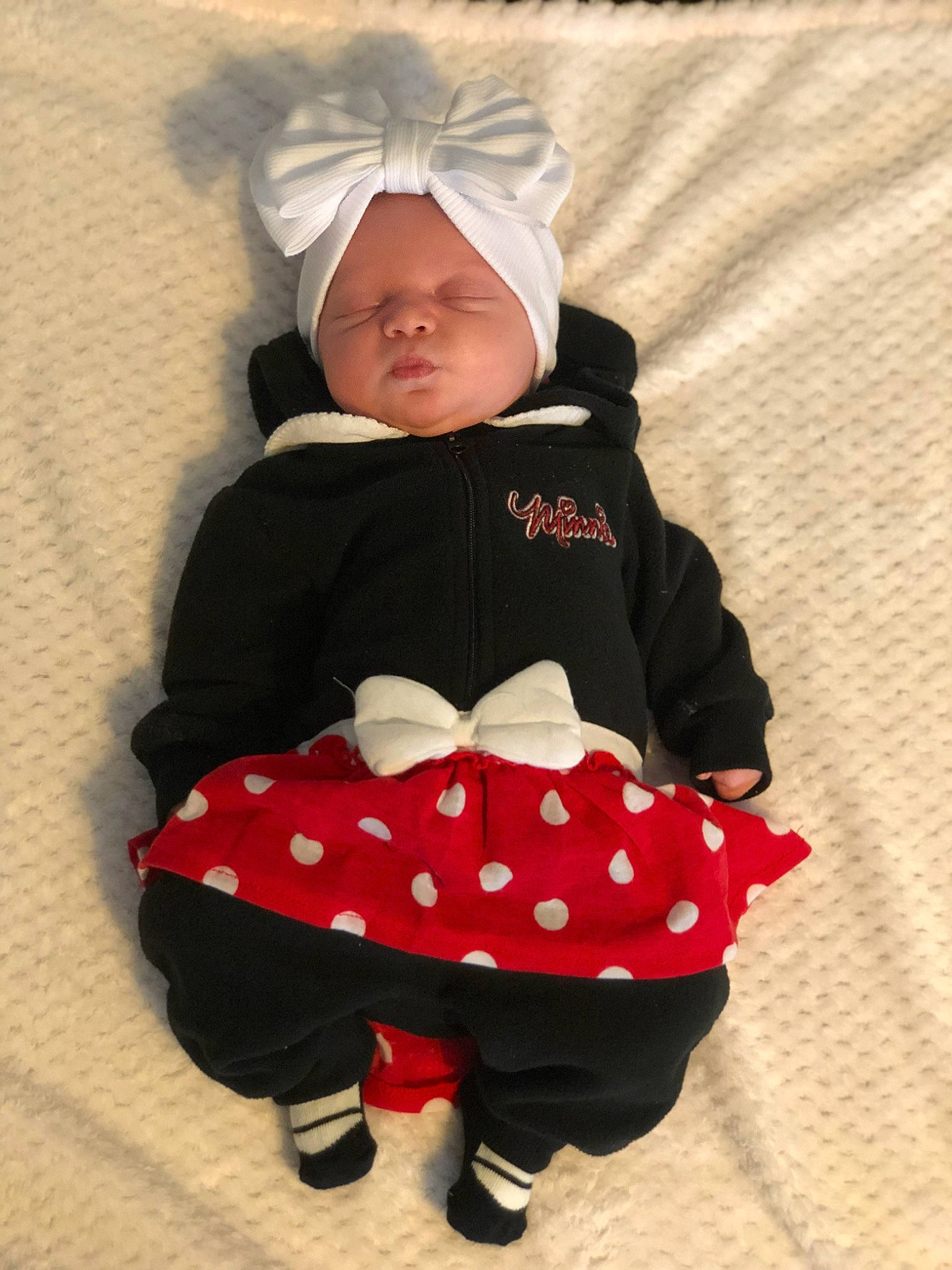 Charlotte Kay is registered to the contest to win money with this photo: baby, baby_products, baby_sleeping, baby_toddler_clothing, christmas, comfort, happy, head, headgear, headwear, hood, human_body, jacket, linens, pattern, person, plaid, sleeve, tartan, textile