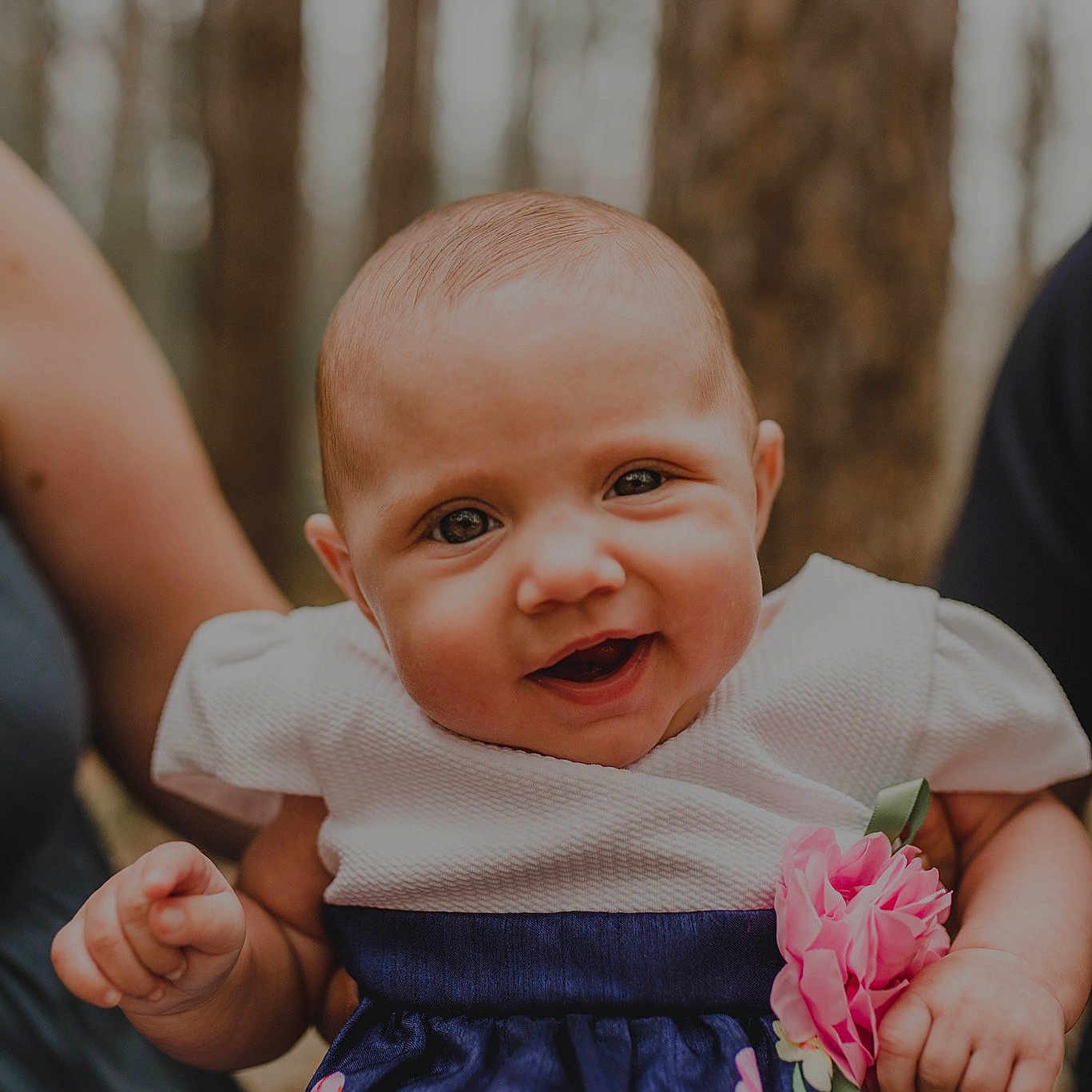 Aria joined the competition — help win amazing prizes! baby, cheek, child, eye, face, facial_expression, hand, happy, head, iris, lip, nose, people, person, pink, plant, skin, smile, toddler, vacation