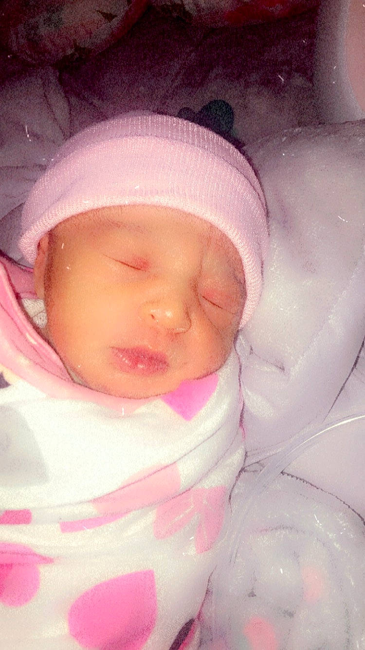 Andrea joined the competition — help win amazing prizes! baby, baby_sleeping, baby_toddler_clothing, cap, cheek, comfort, ear, eye, eyebrow, eyelash, finger, headgear, headwear, iris, lip, mouth, nose, person, pink, skin