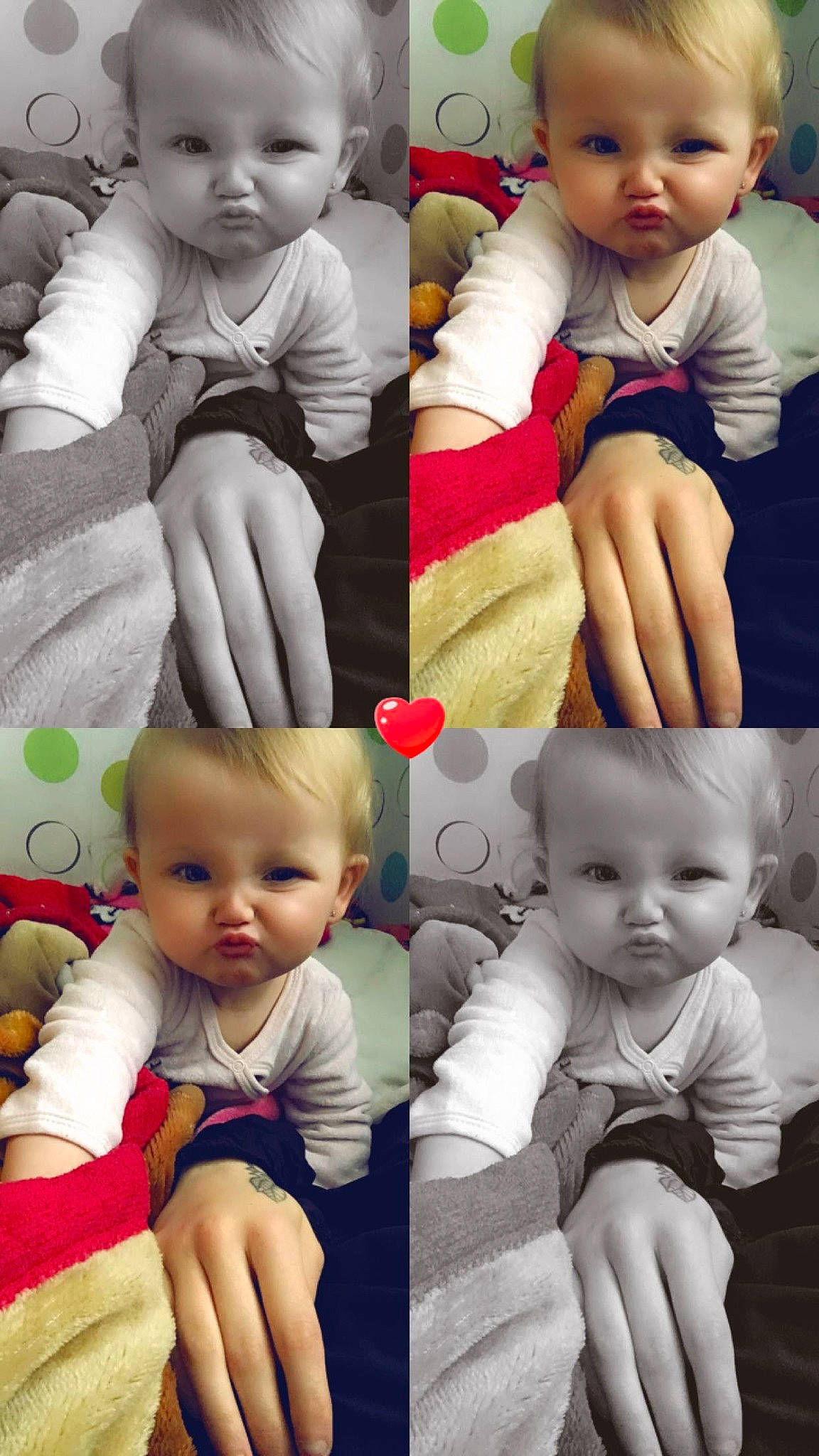 Inaya a rejoint le concours — aidez-le/la à gagner de superbes lots ! arm, baby, baby_toddler_clothing, blue, cheek, chin, clothing, face, facial_expression, hairstyle, hand, head, human, mammal, organ, person, photograph, product, skin, sleeve