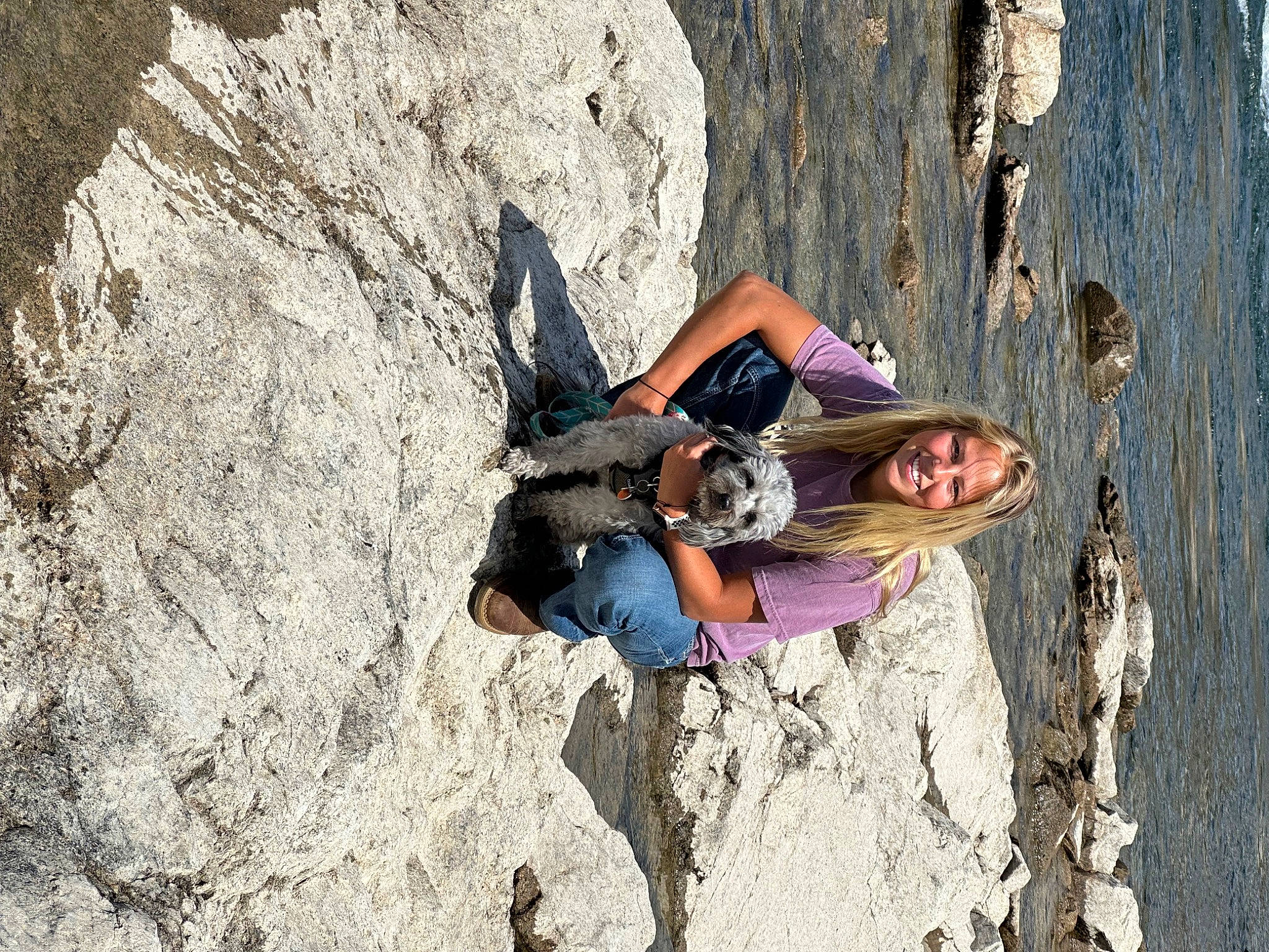 Molly joined the competition — help win amazing prizes! adventure, bedrock, climbing, climbing_shoe, formation, fun, geological_phenomenon, geology, happy, leisure, organism, outcrop, outdoor_recreation, recreation, rock, smile, sneakers, travel, trunk, wood