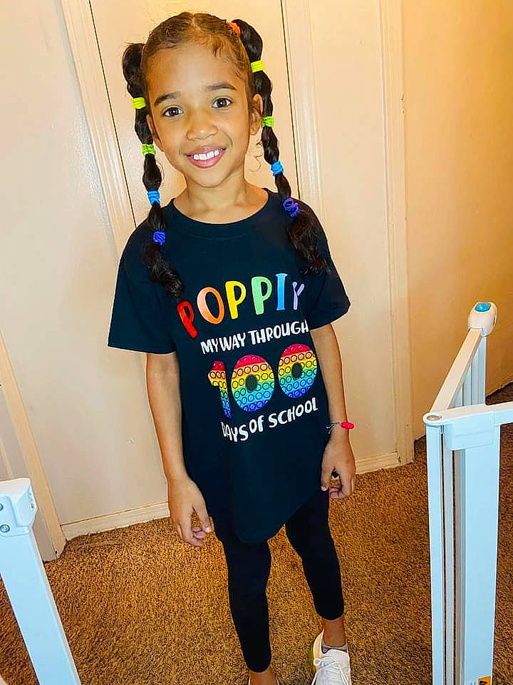 Layana joined the competition — help win amazing prizes! arm, baby_toddler_clothing, electric_blue, face, fun, hair, happy, jeans, joy, knee, neck, outerwear, person, shorts, shoulder, sleeve, smile, sportswear, standing, t_shirt