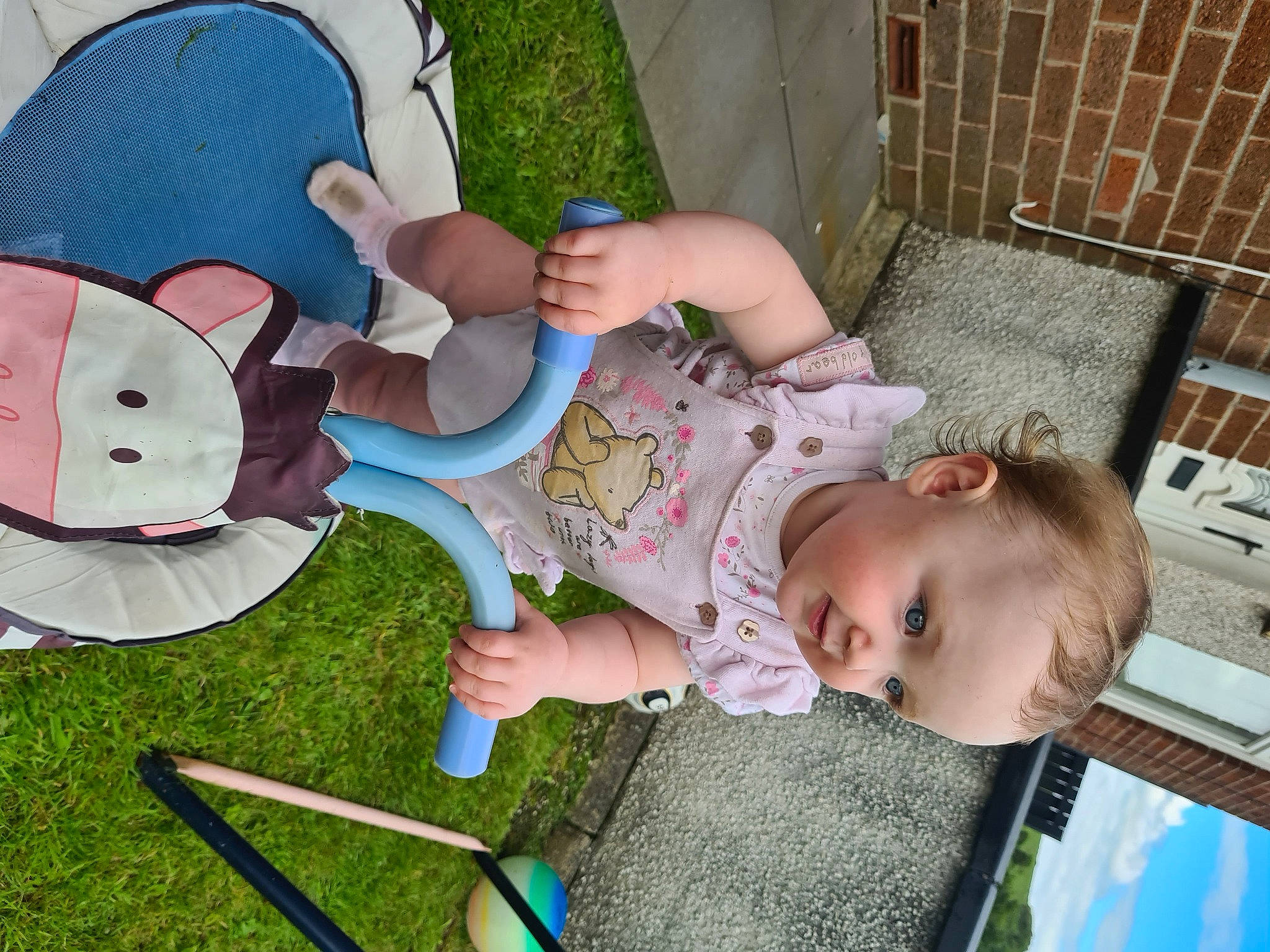 Eva-grace joined the competition — help win amazing prizes! baby, baby_products, child, grass, happy, lawn, leg, leisure, person, plant, play, product, summer, toddler, tree, vacation