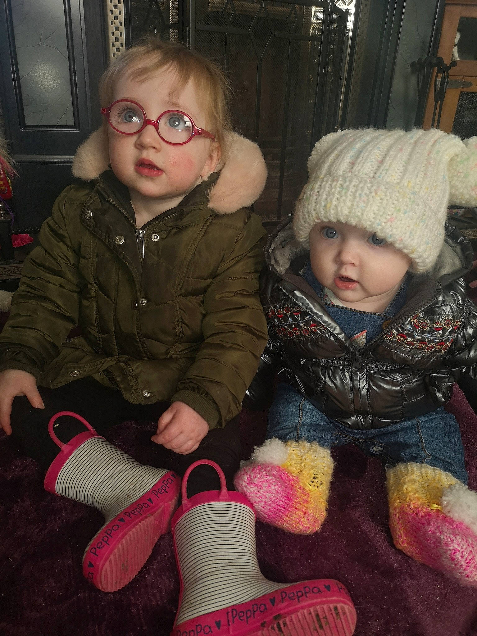 Jessica Casement is registered to the contest to win money with this photo: beanie, bonnet, cheek, child, fur, headgear, knit_cap, knitting, person, toddler, wool, woolen