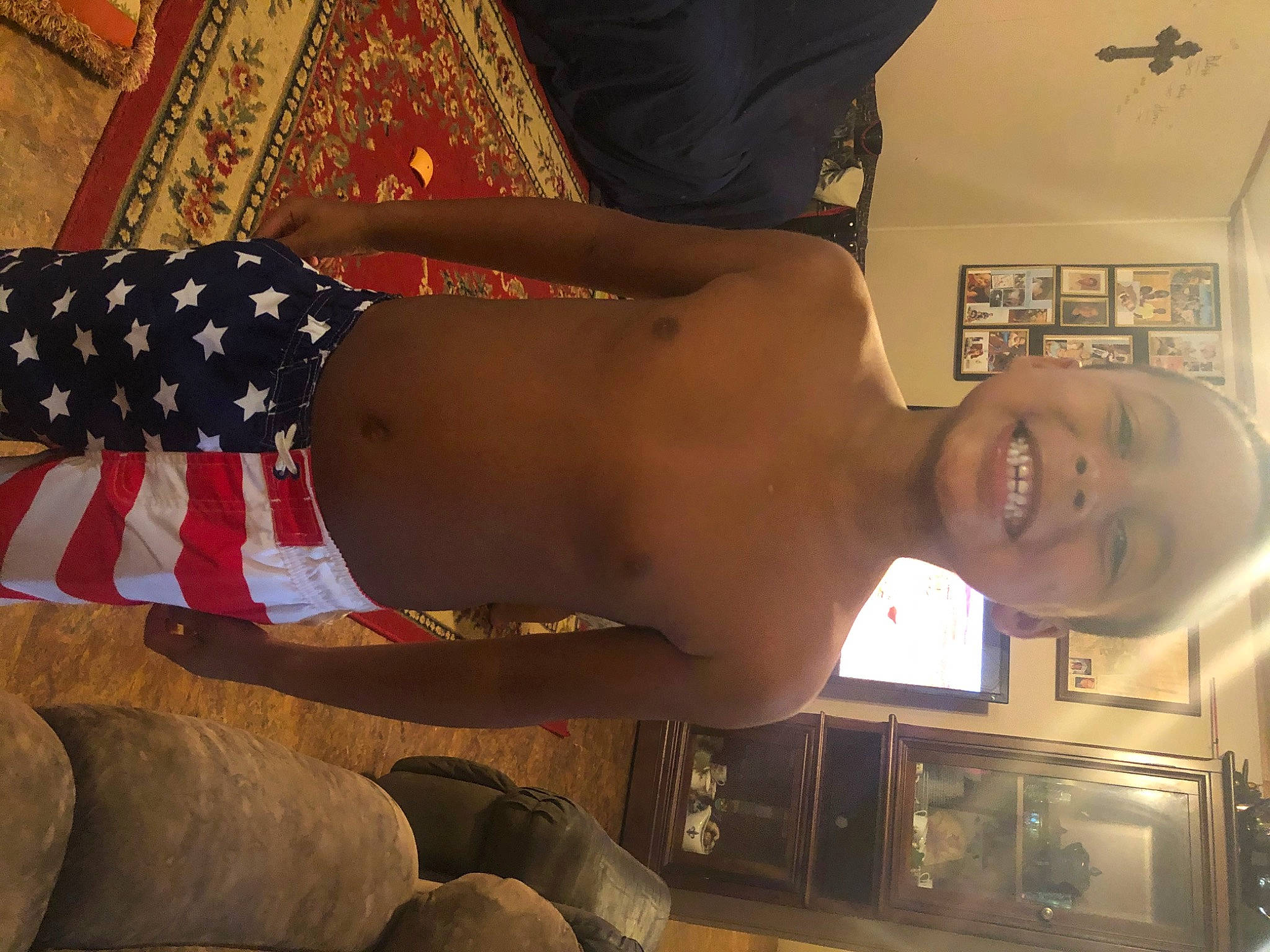 Colton joined the competition — help win amazing prizes! barechested, flesh, joy, muscle, person